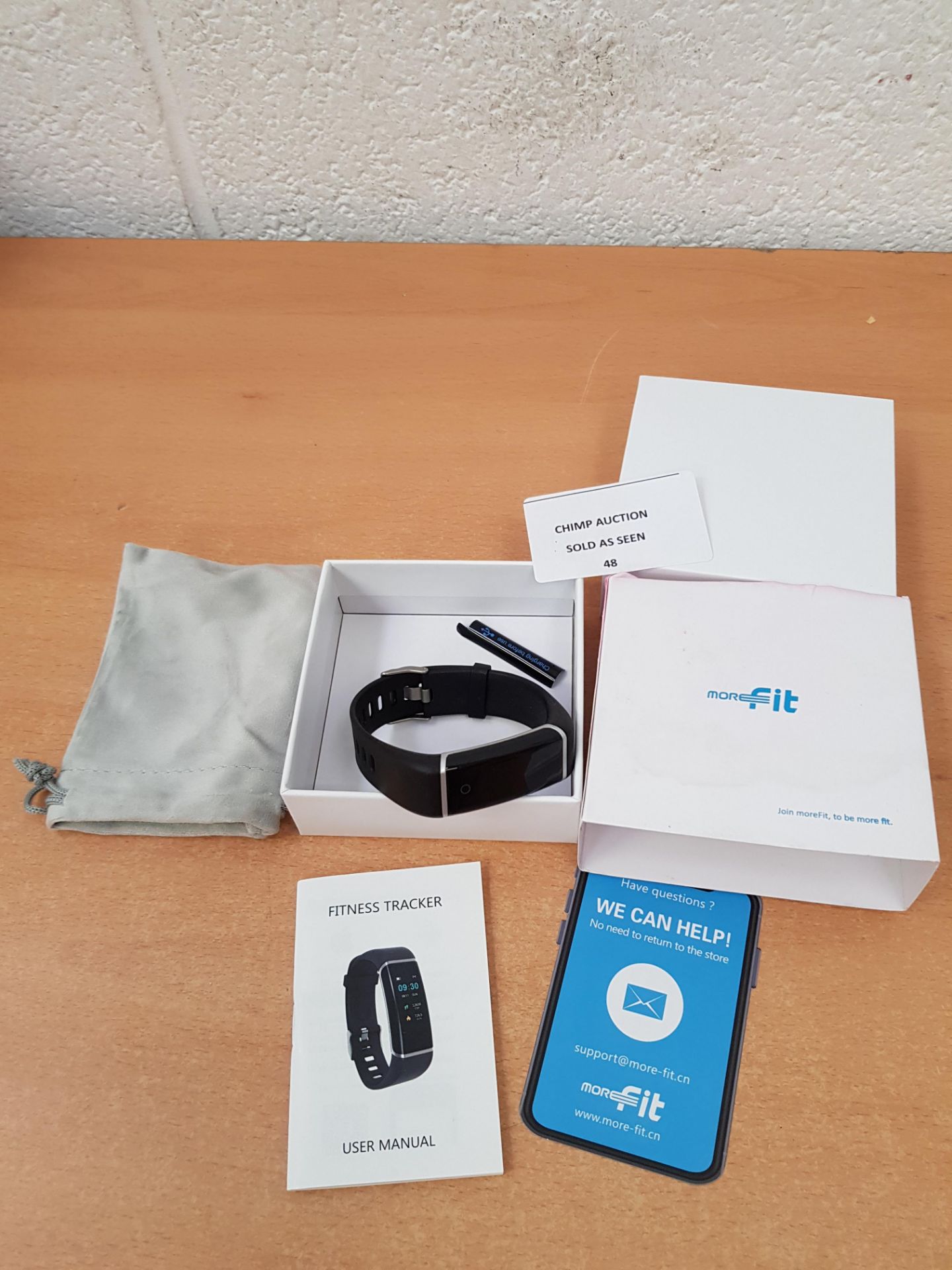 MoreFit Wireless fitness Tracker