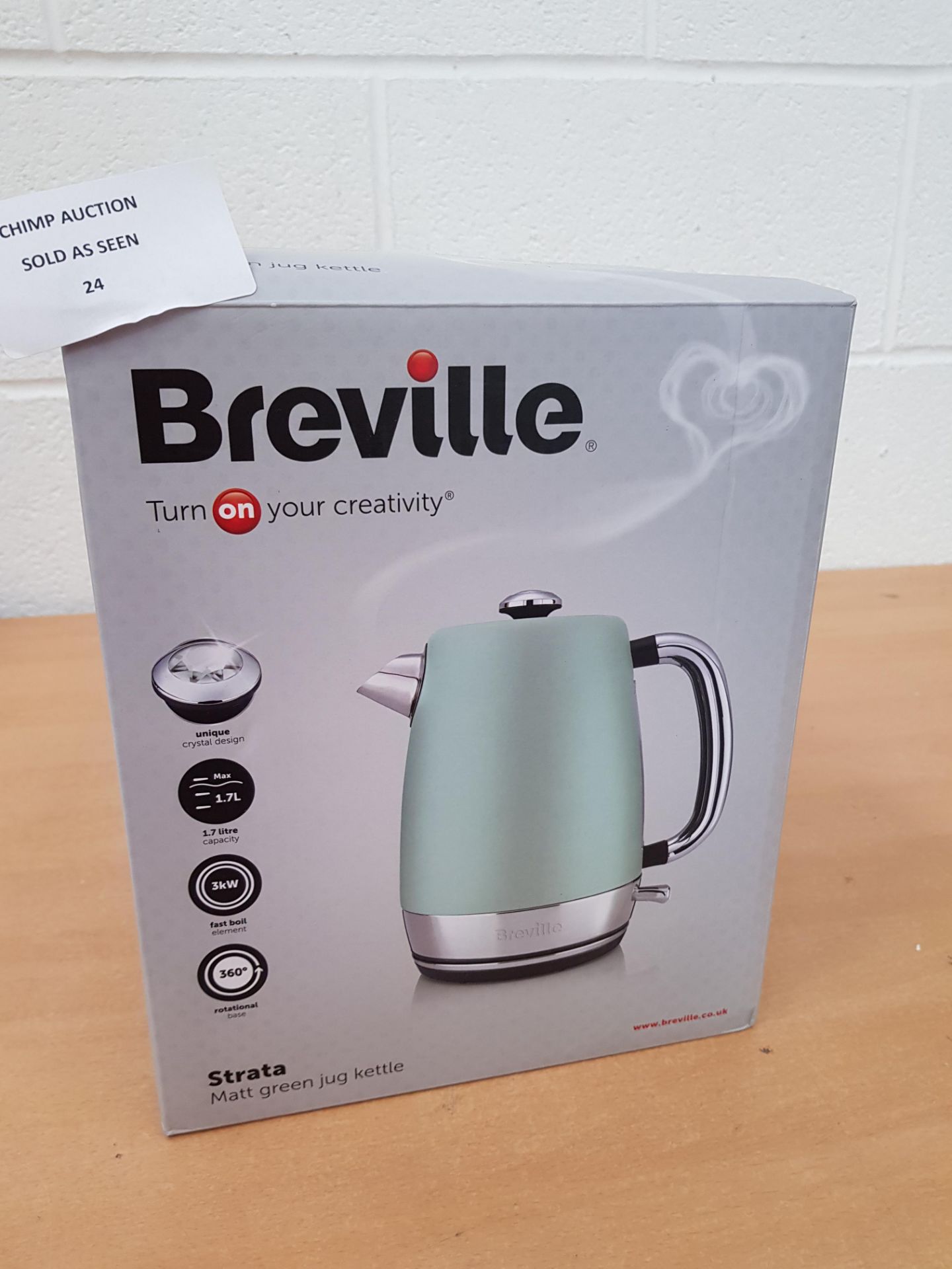 Breville Strata Matt Green Jug Kettle