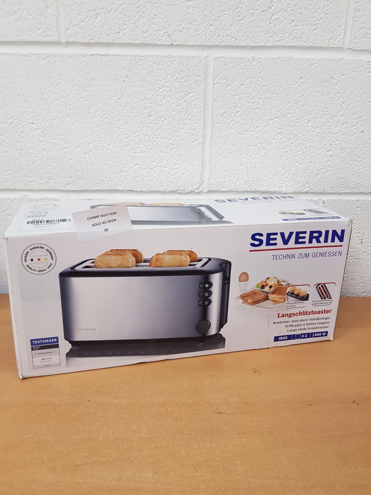 Severin 4 Slice toaster