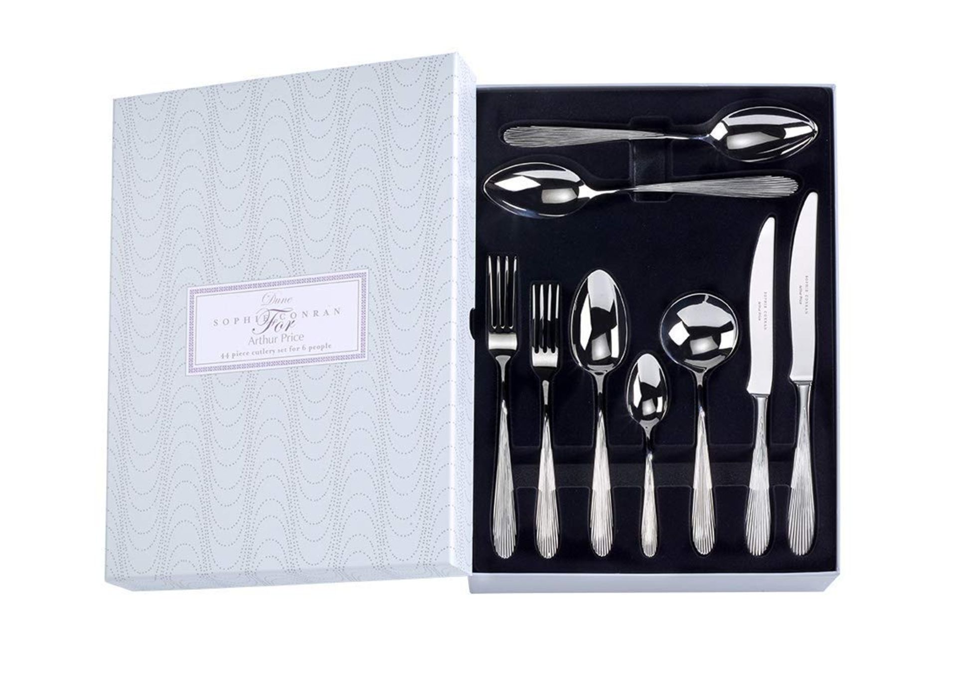 Sophie Conran for Arthur Price Dune 44 Piece Box Cutlery Set RRP £215