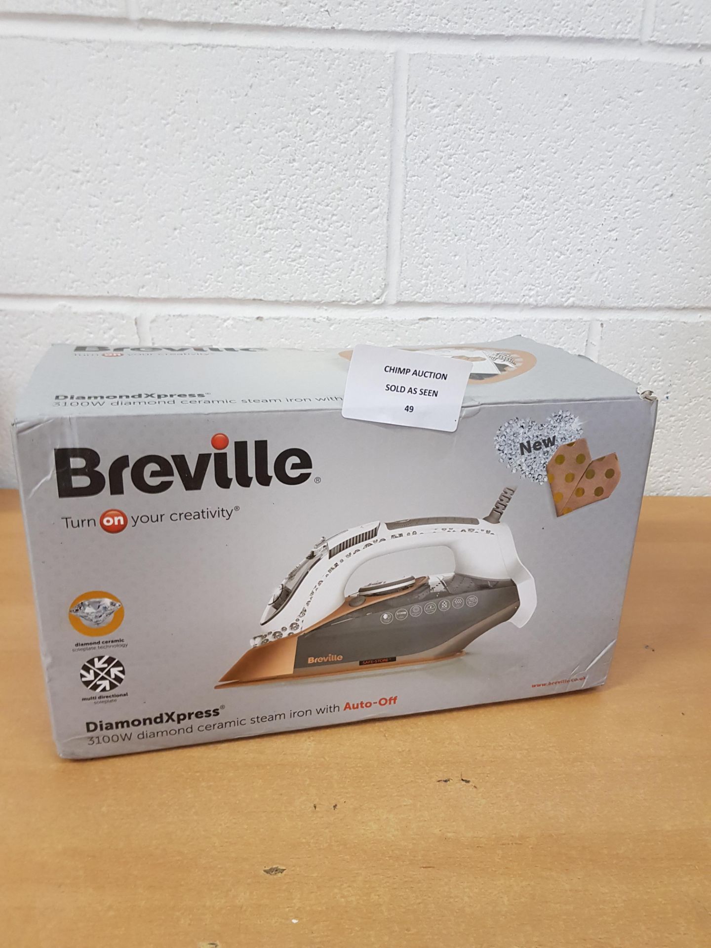 Breville DiamondXpress Ceramic Steam Iron