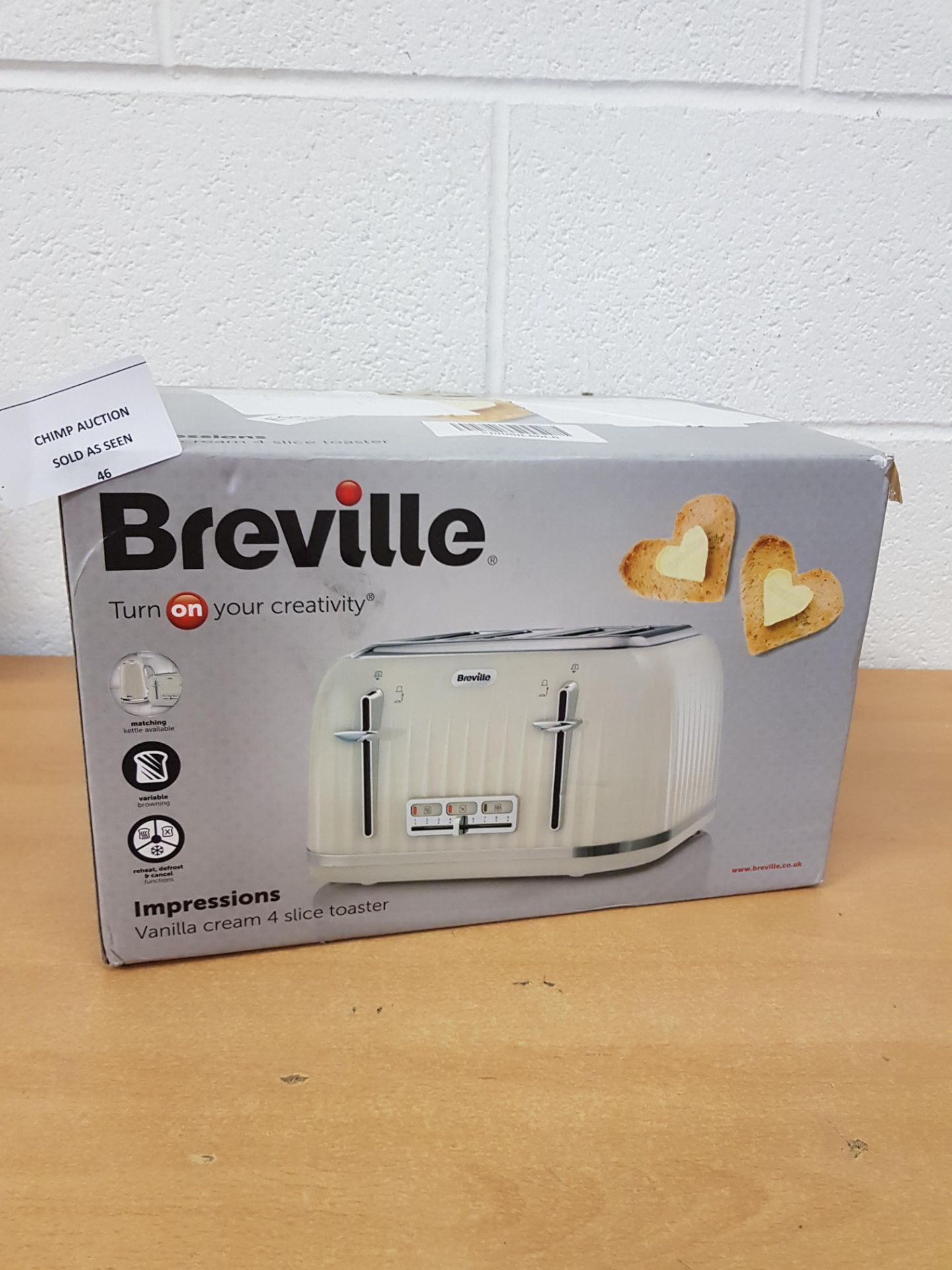 Breville Impressions 4 Slice Toaster