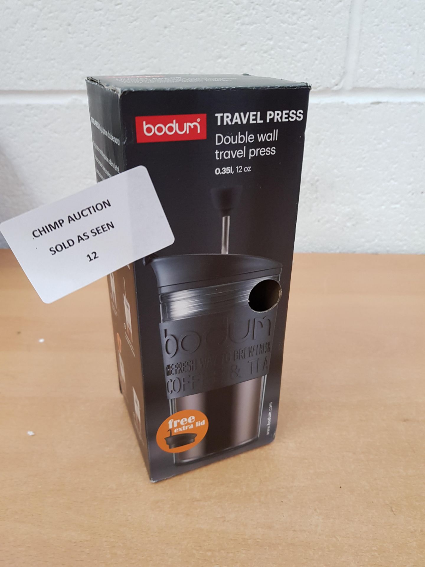 Bodum Travel Press double wall