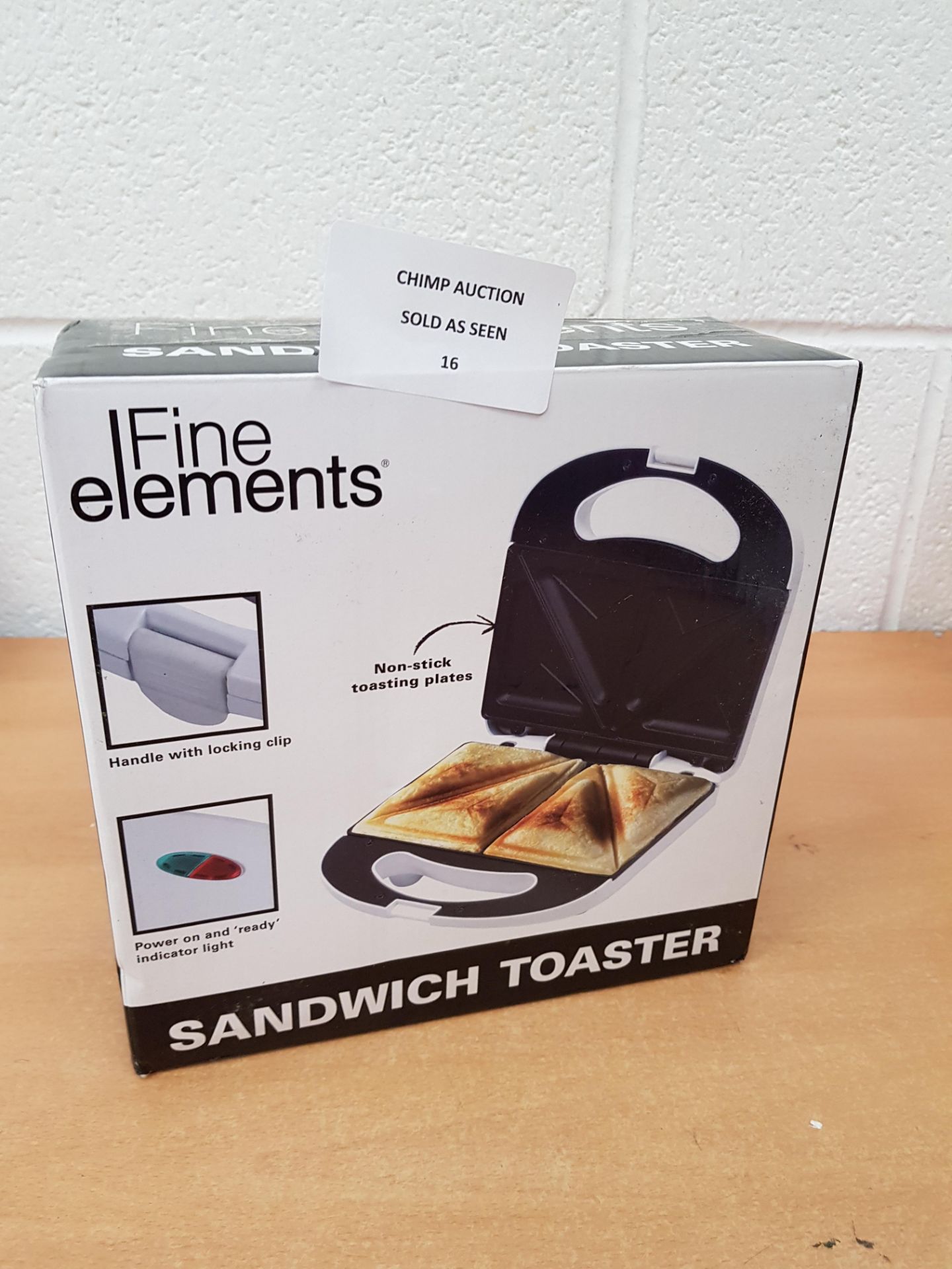 Fine elements Sandwich Toaster