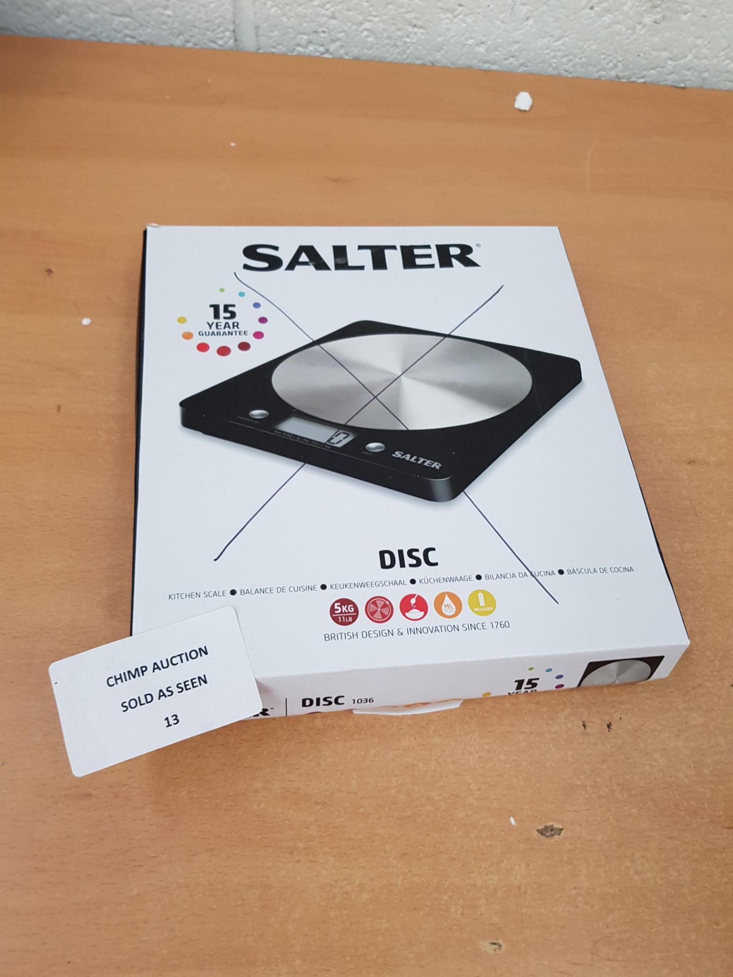 Salter Disc Precision Kitchen Scale