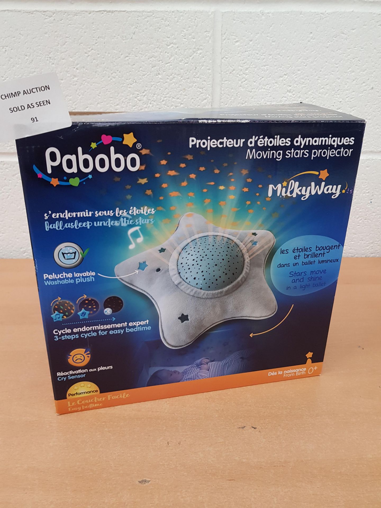 Pabobo Dynamic Star Projector, Milky Way RRP £79.99