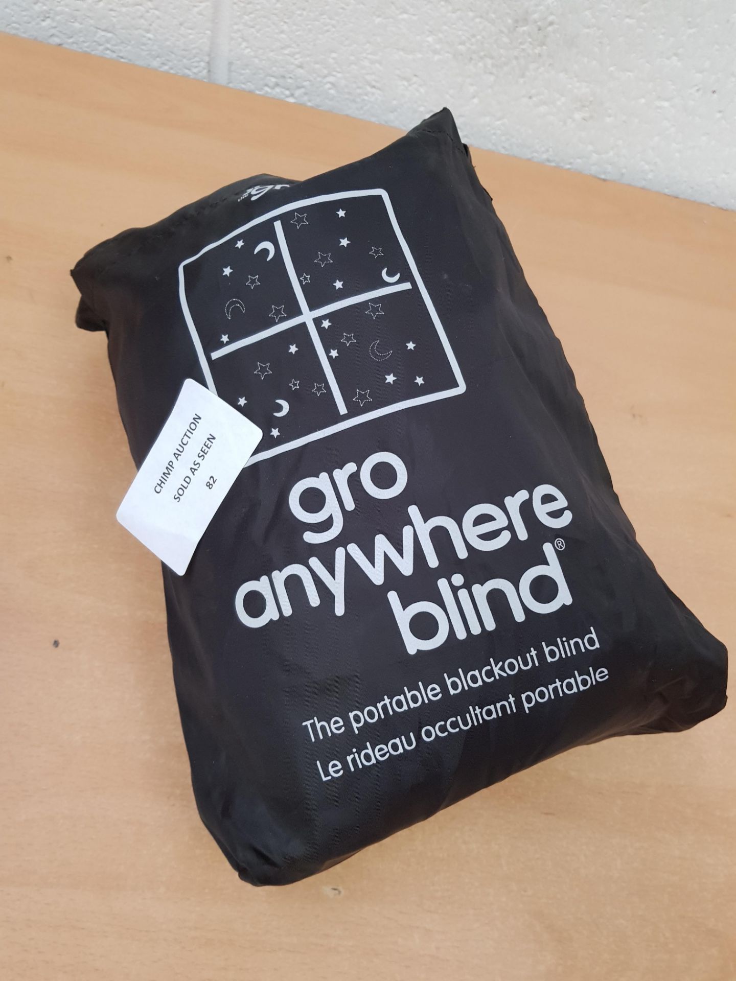 The Gro Company Stars and Moons Gro Anywhere Portable Blackout Blind