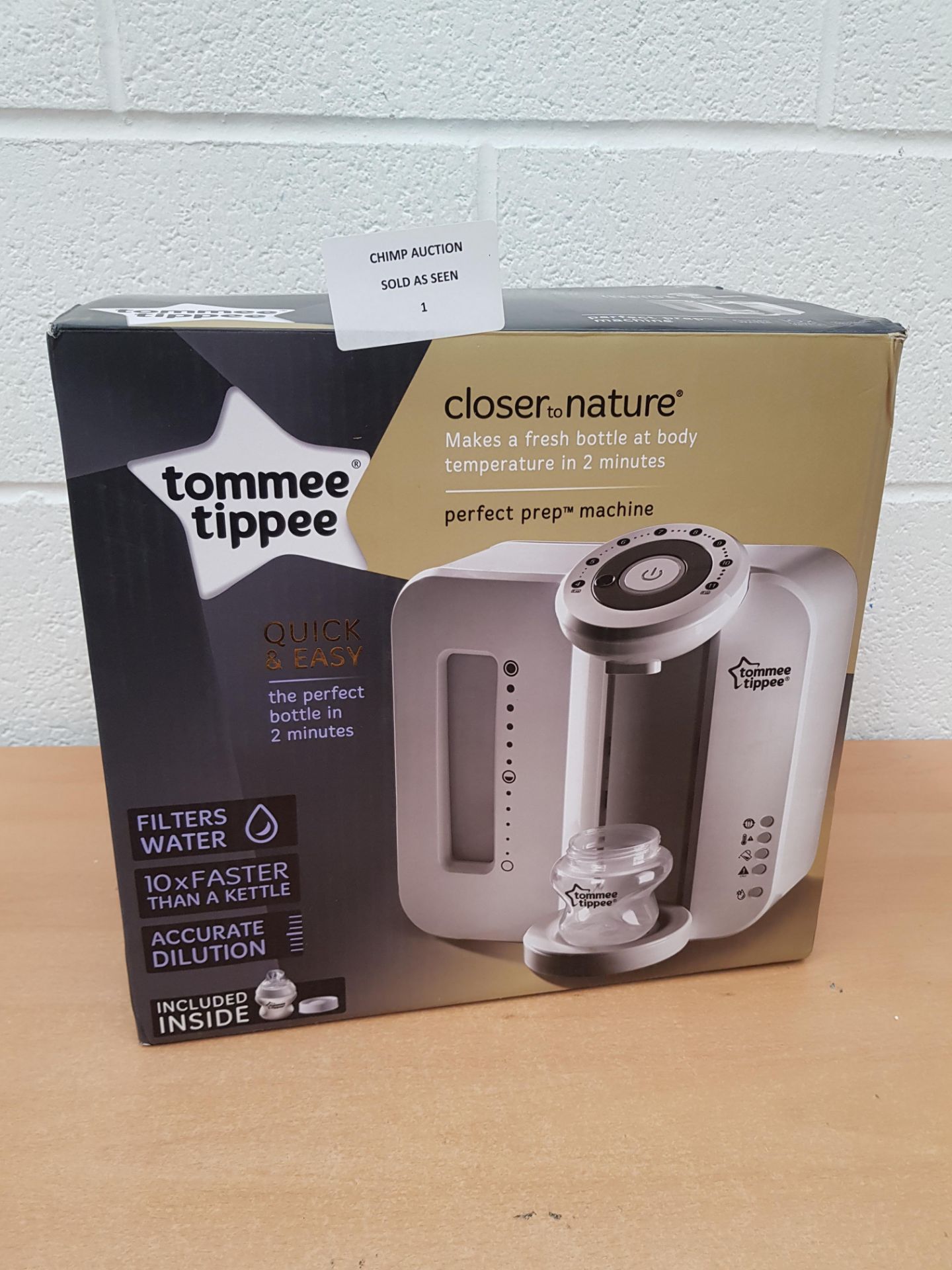 Tommee Tippee Perfect Prep Machine RRP £129.99.
