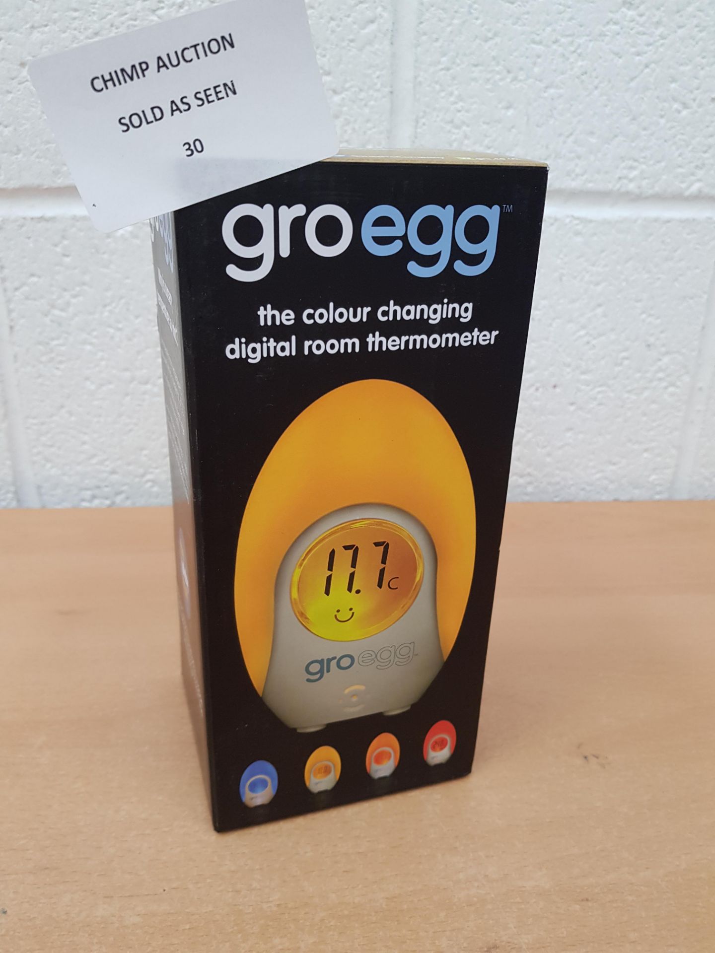 The Gro Company Groegg Colour Changing Room Thermometer