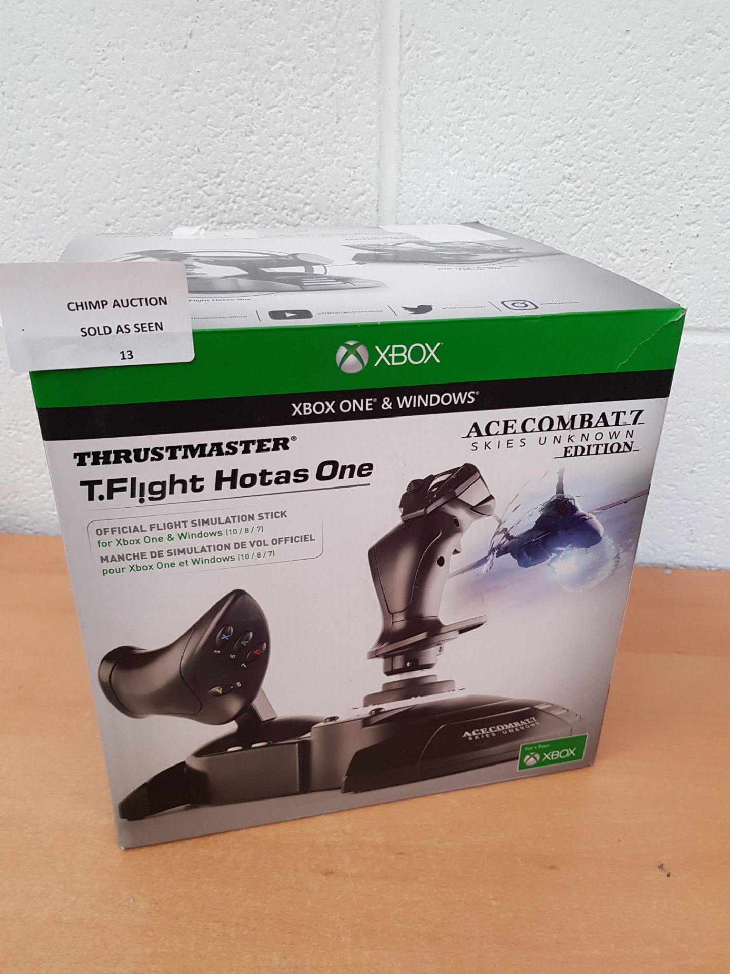 T.Flight Hotas One Ace Combat 7 Skies Unknown edition RRP £129.99