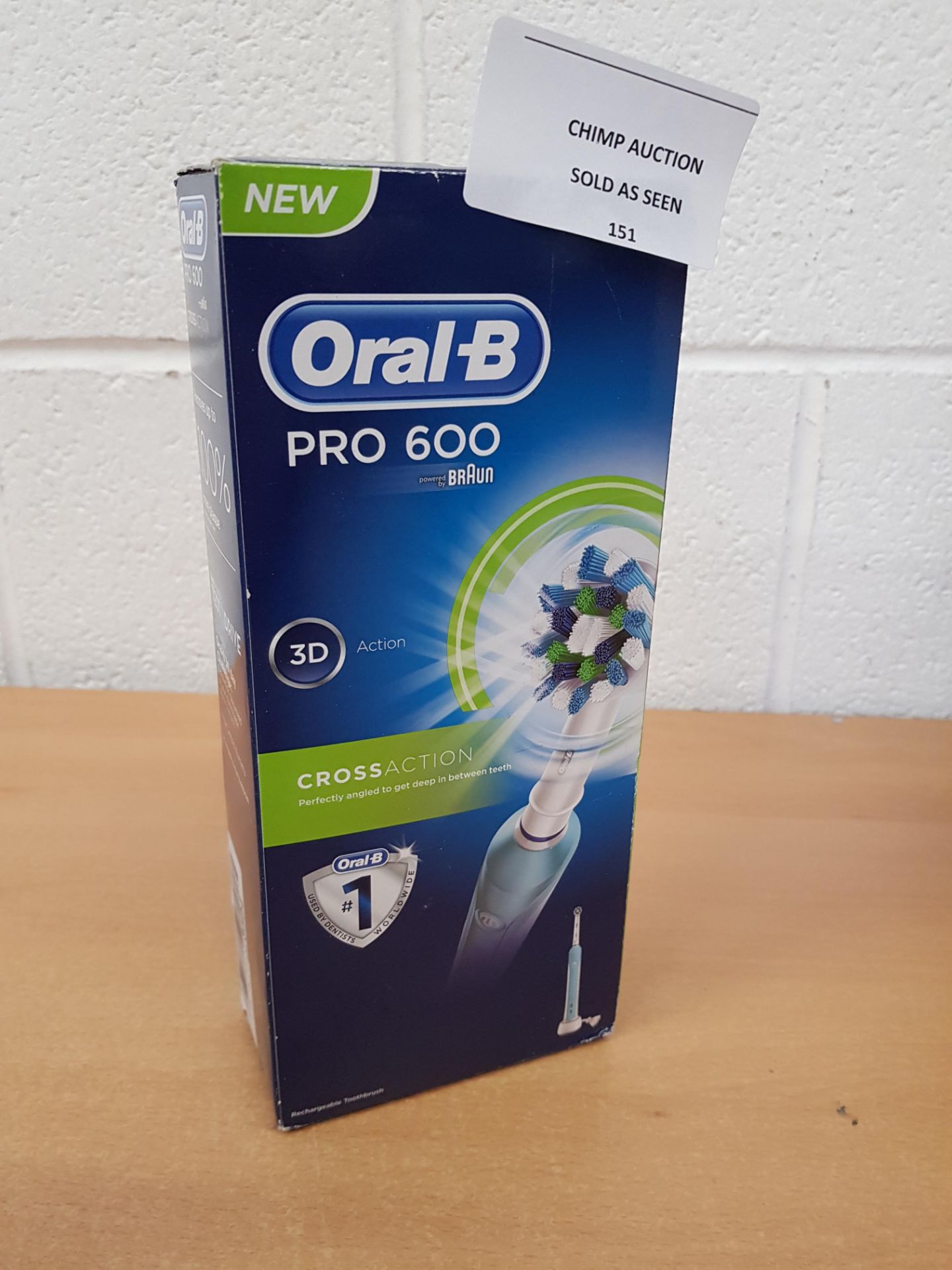 Oral-B Pro 600 electric 3D Action toothbrush