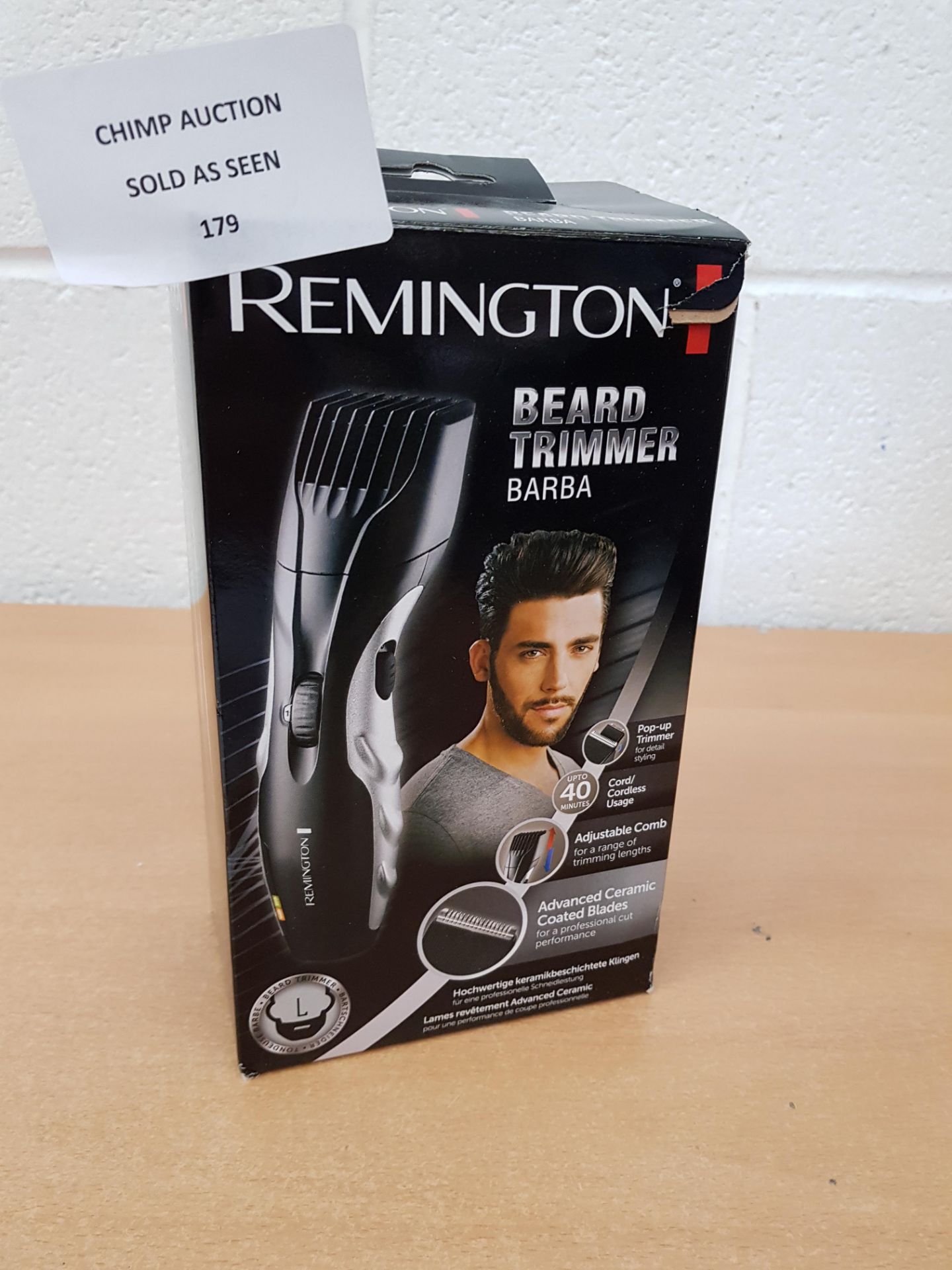 Remington Barba Cordless Beard Trimmer