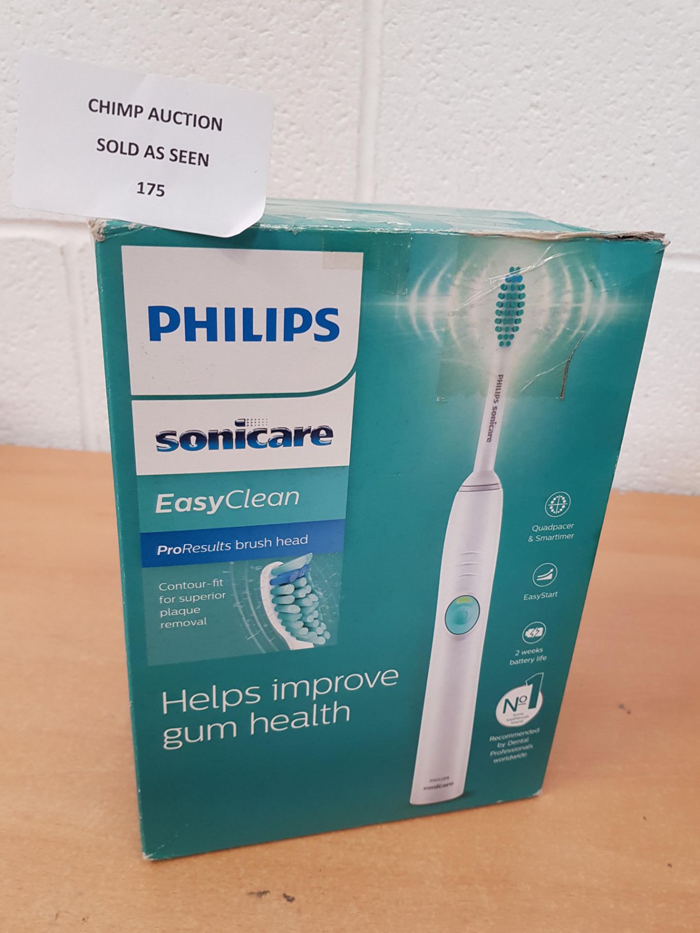 Philips Sonicare EasyClean Electric Toothbrush - HX6511/50 RRP £90.