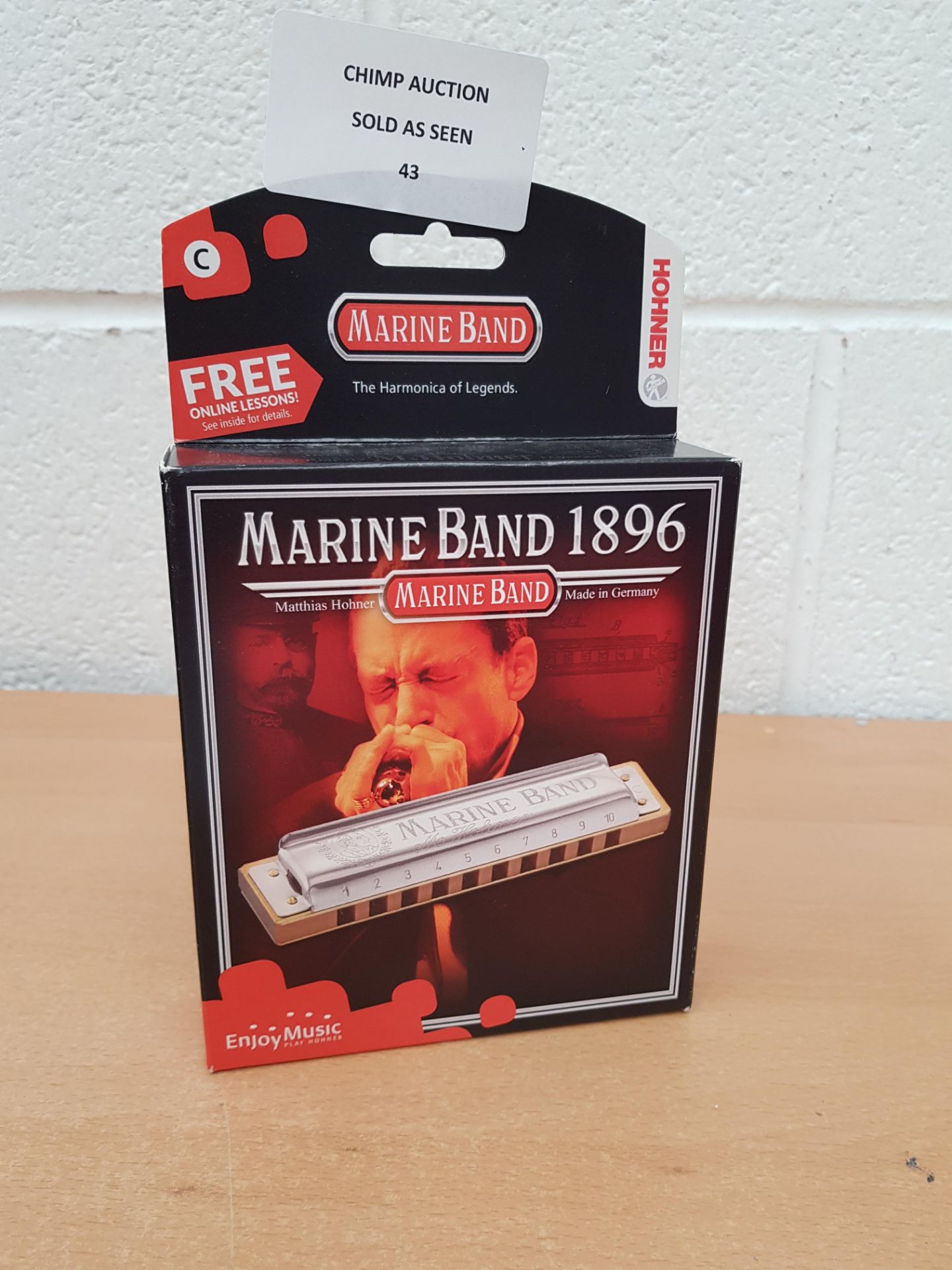 Hohner M189693X Marine Band Classic C Harmonica