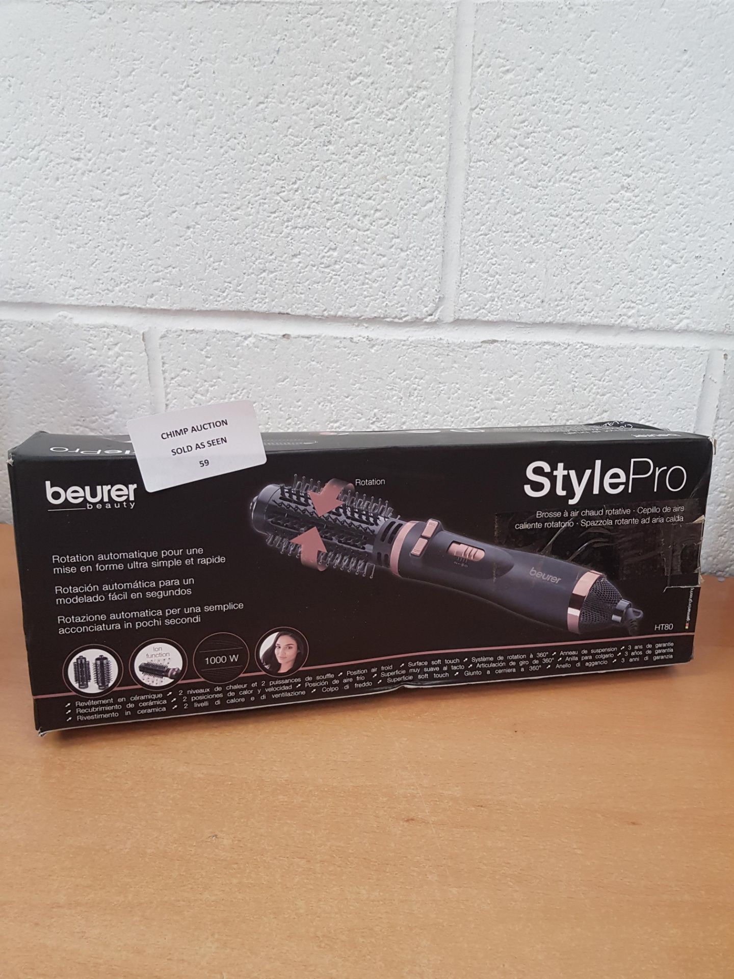 Beurer Style Pro HT80 Rotating Hot Air Brush