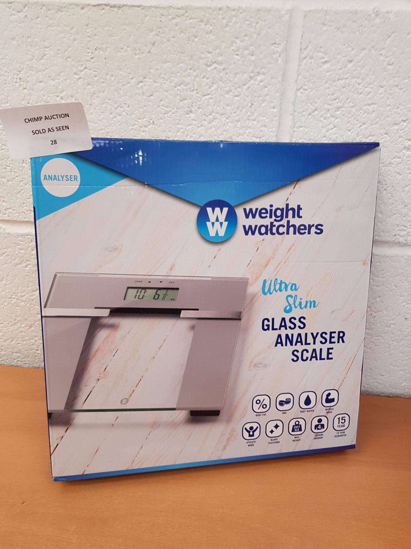 Weight Watchers Glass Analyser Scale