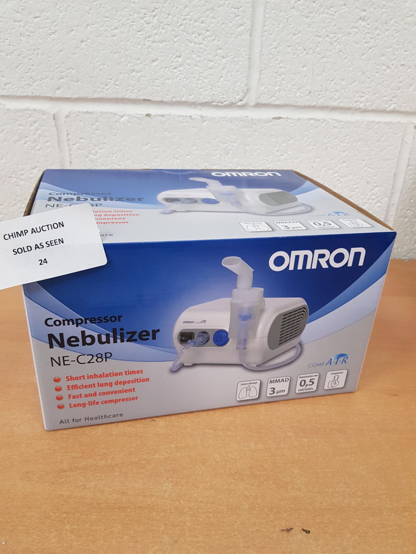 Omron NE-C28P Compressor Nebuliser - RRP £69.99