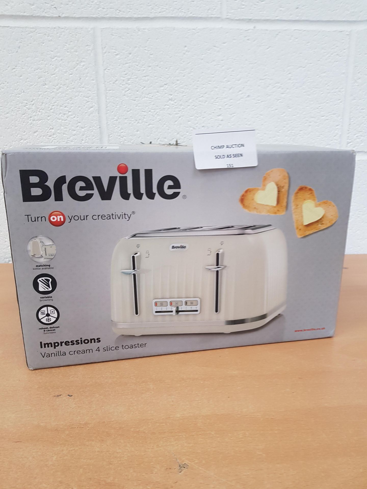 Breville Impressions 4 slice Toaster