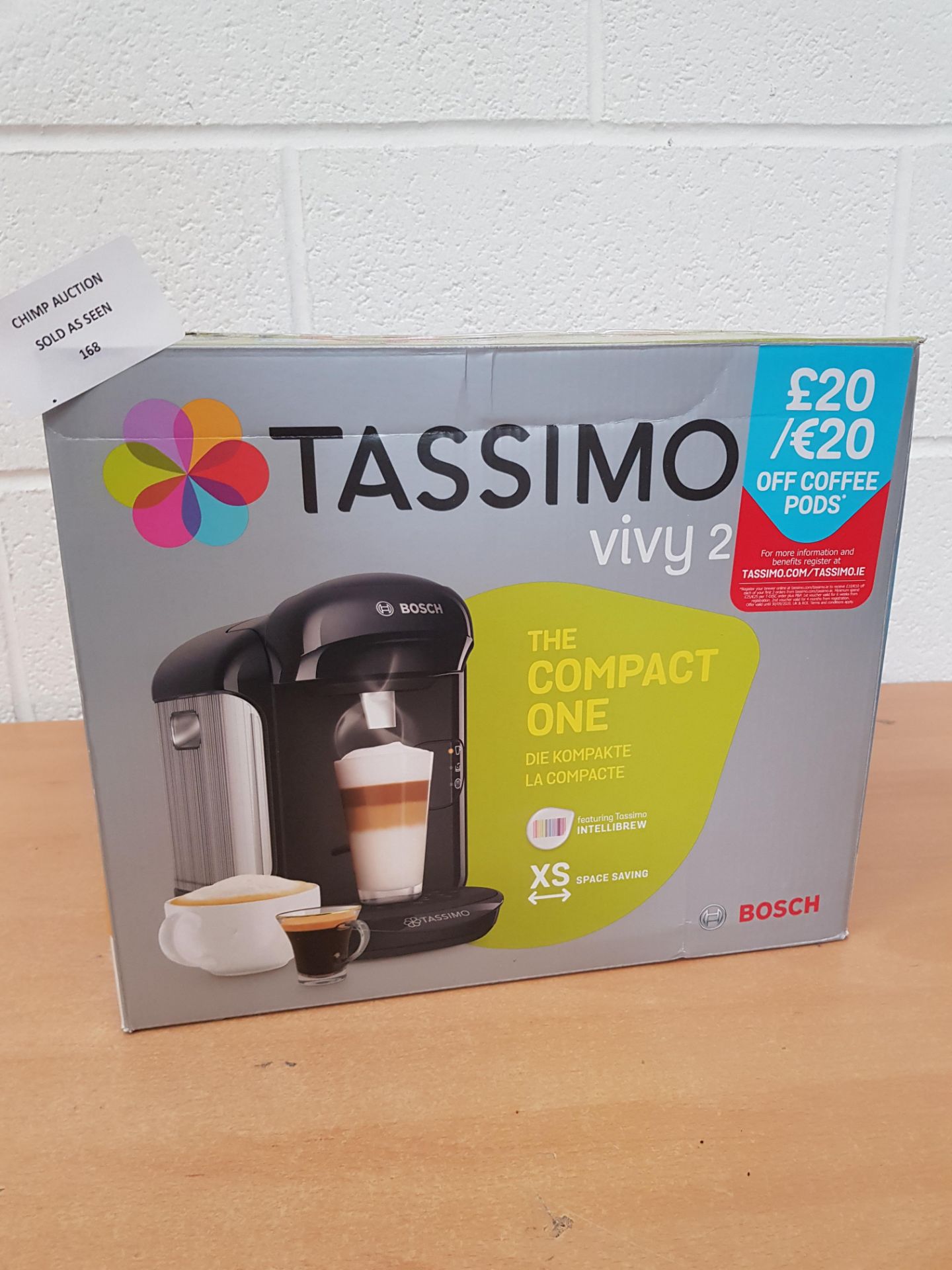 Tassimo by Bosch Vivy 2 T14 TAS1402GB Coffee Machine