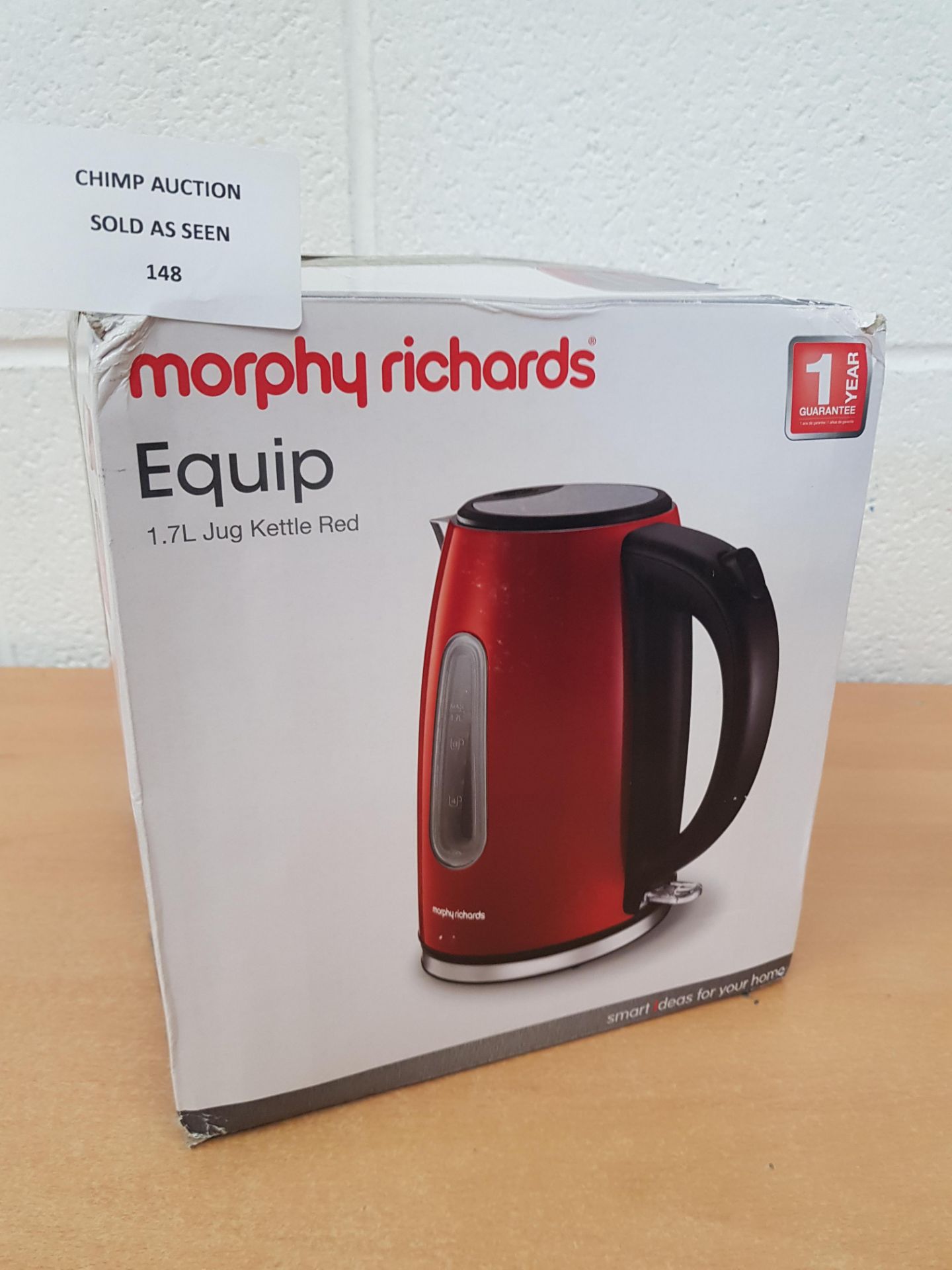 Morphy Richards Equip 1.7L jug Kettle