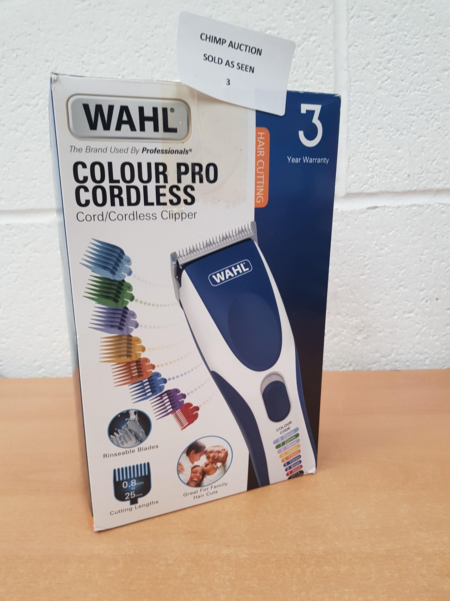 Wahl Professional Cordless Colour Pro Clipper