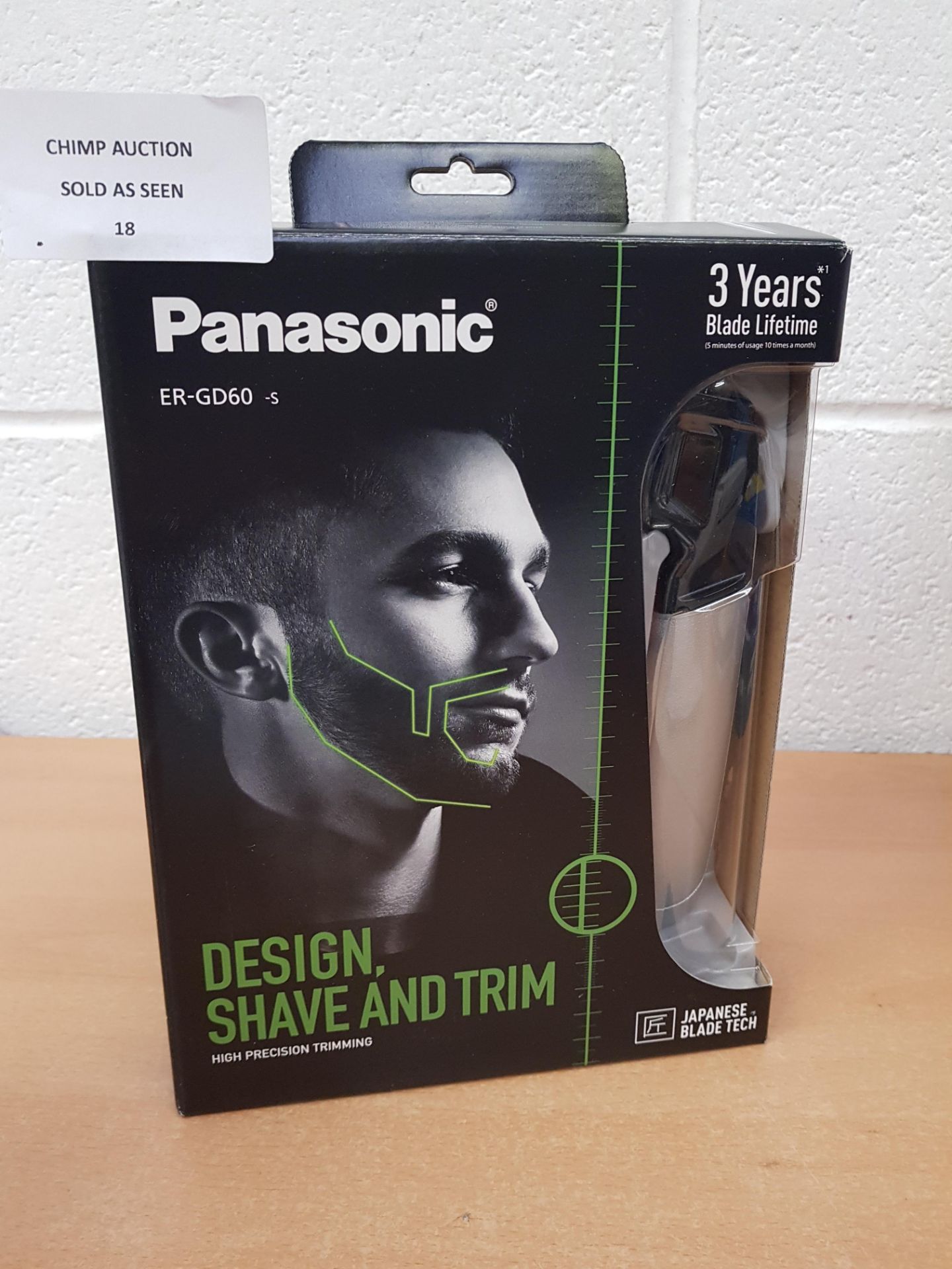 Panasonic ER-GD60 i-Shaper 3-in1 Beard Trimmer RRP £99.99
