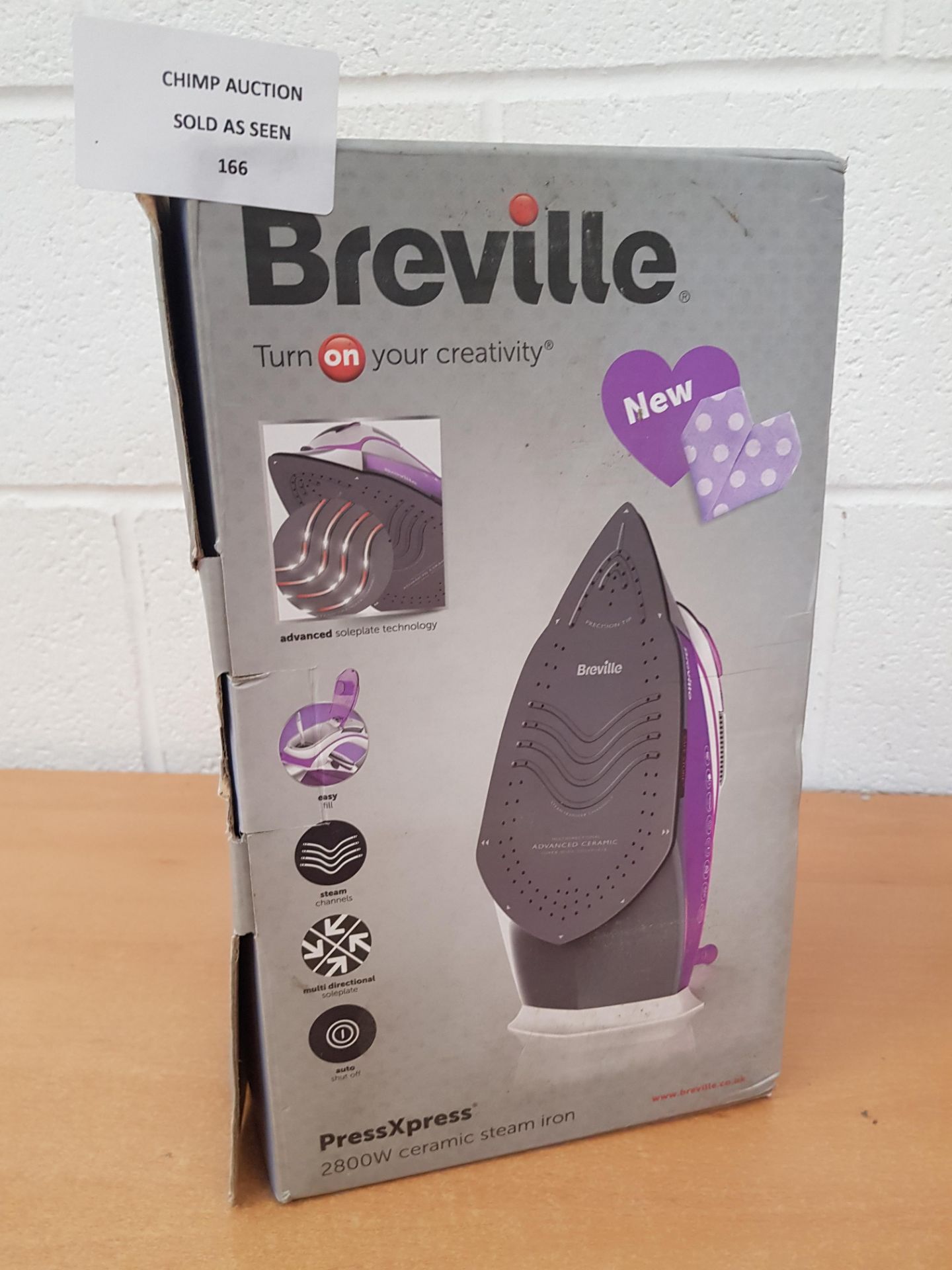 Breville PressXpress Iron