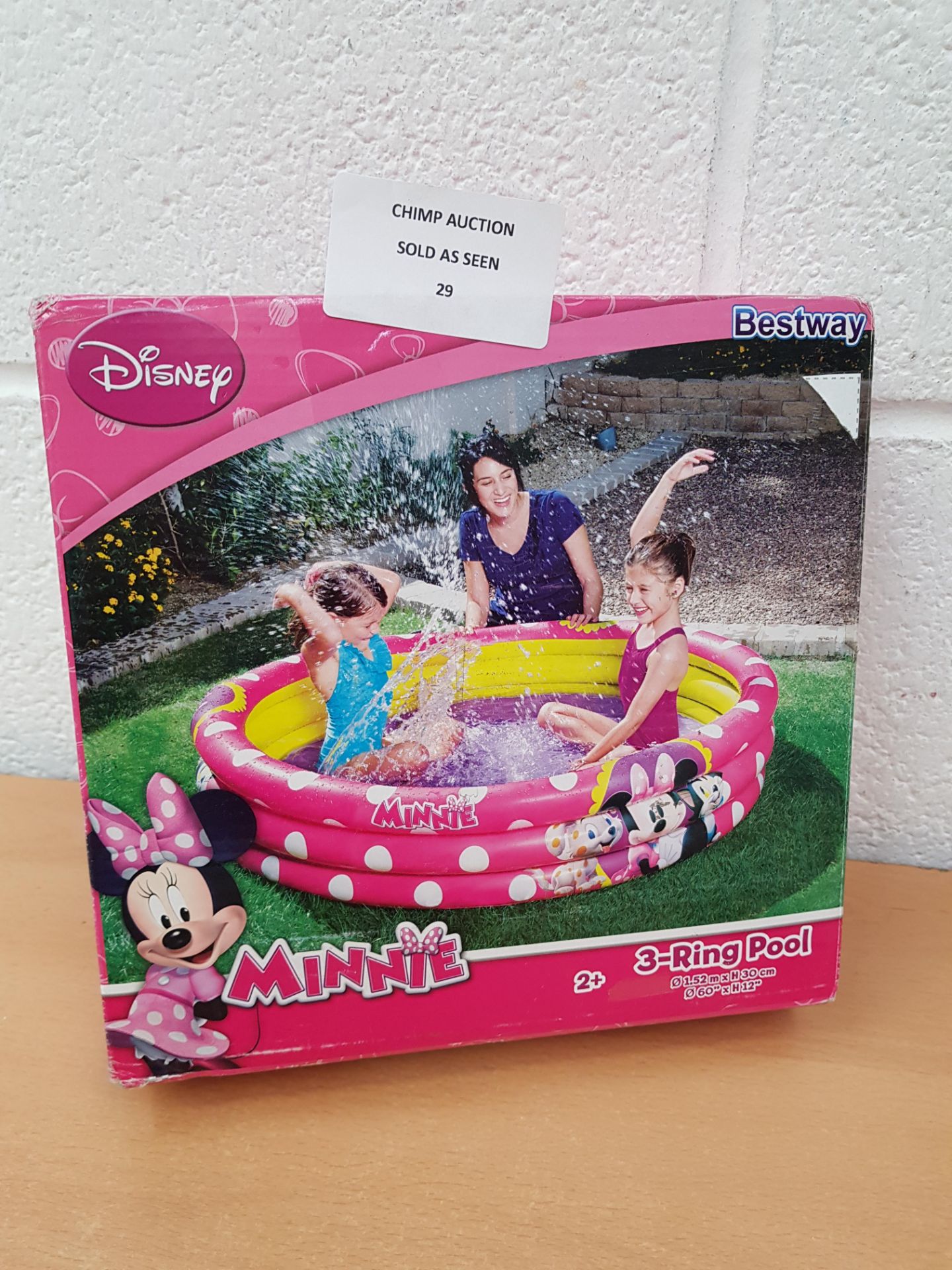 Disney Bestway Minnie 3 ring Pool