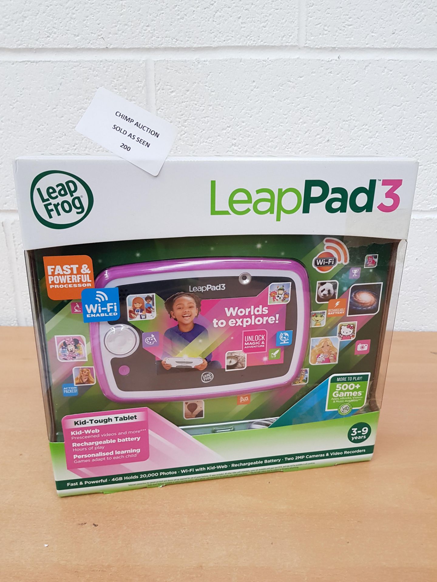 LeapFrog LeapPad 3 Learning Tablet RRP £89.99