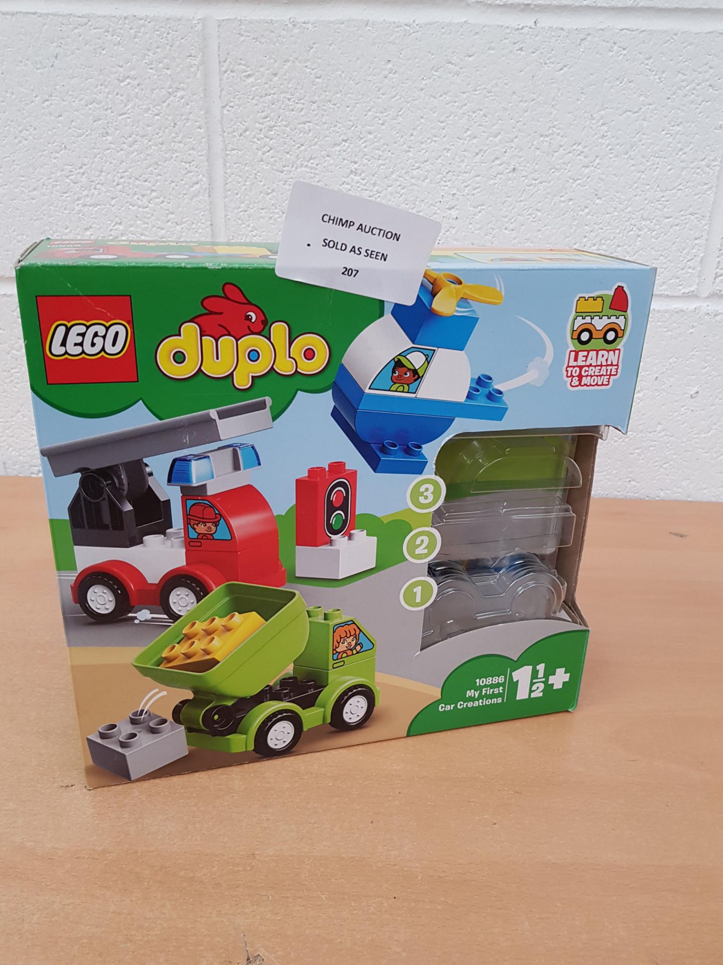 LEGO 10886 Duplo My First Car Creations Building Blocks