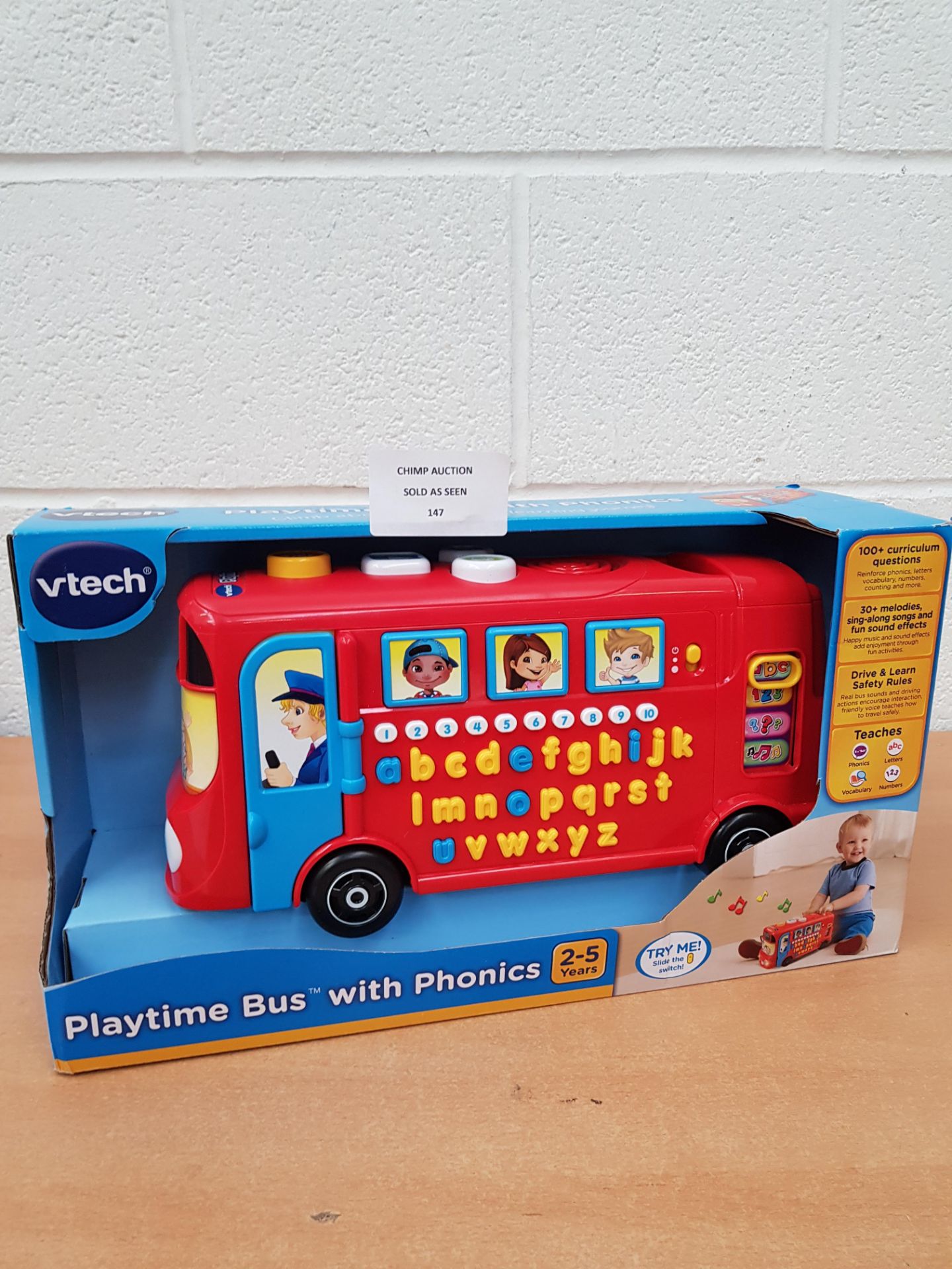 Vtech Playtime Bus with Phonics Playset