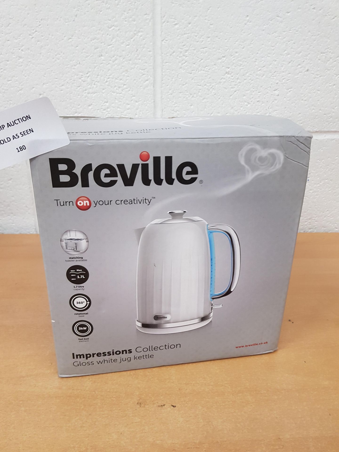 Breville Imprsssions Gloss Jug Kettle