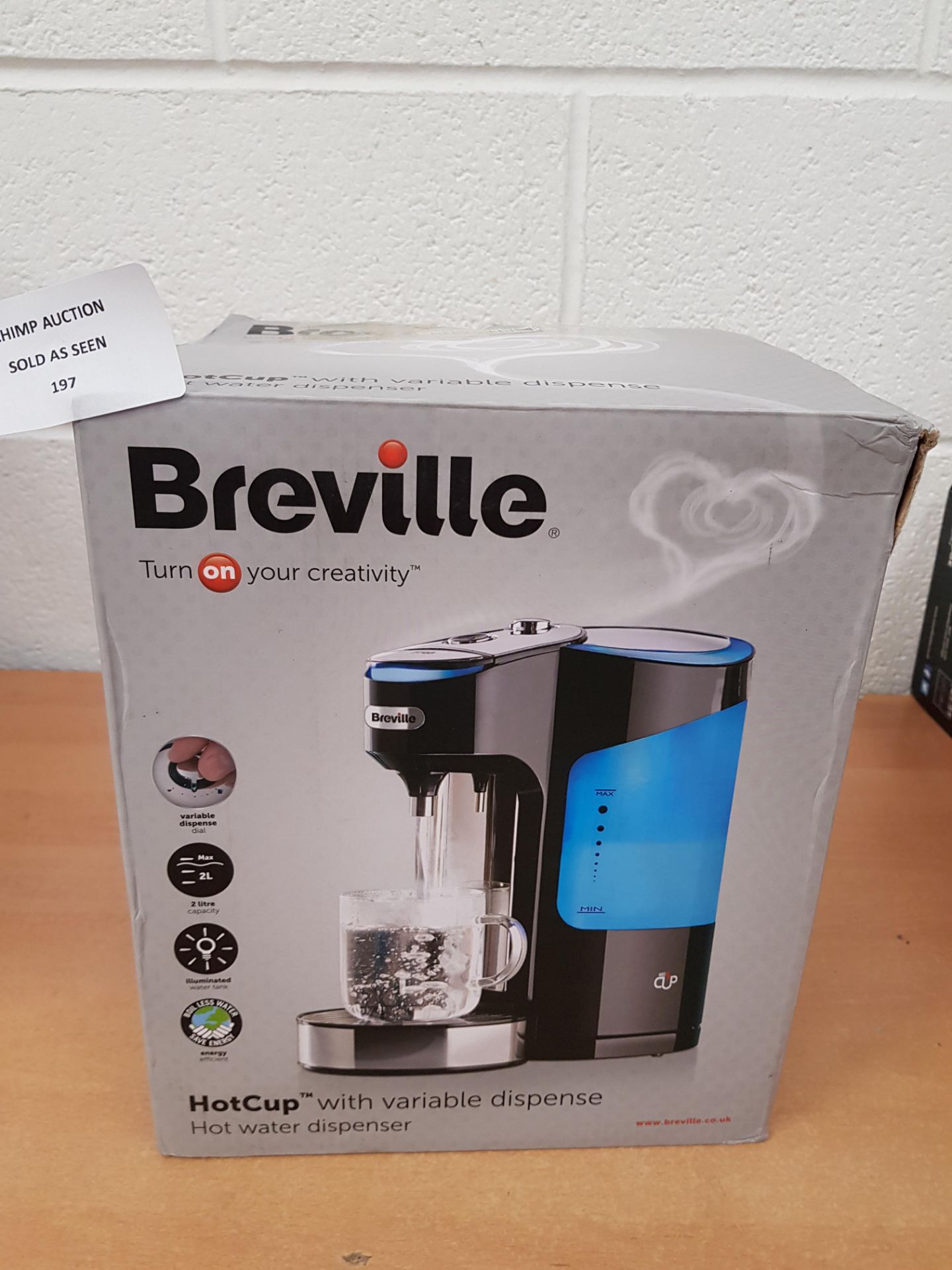 Breville HotCup with Variable Dispense Hot Water Dispenser