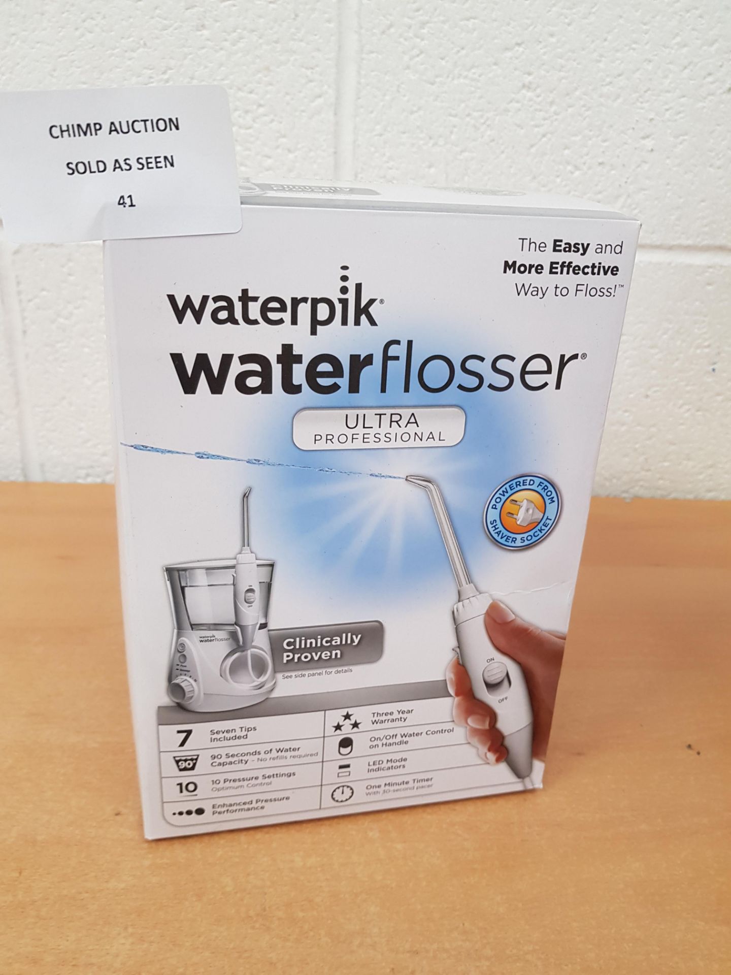 Waterpik WP-660UK Ultra Professional Water Flosser RRP £79.99.