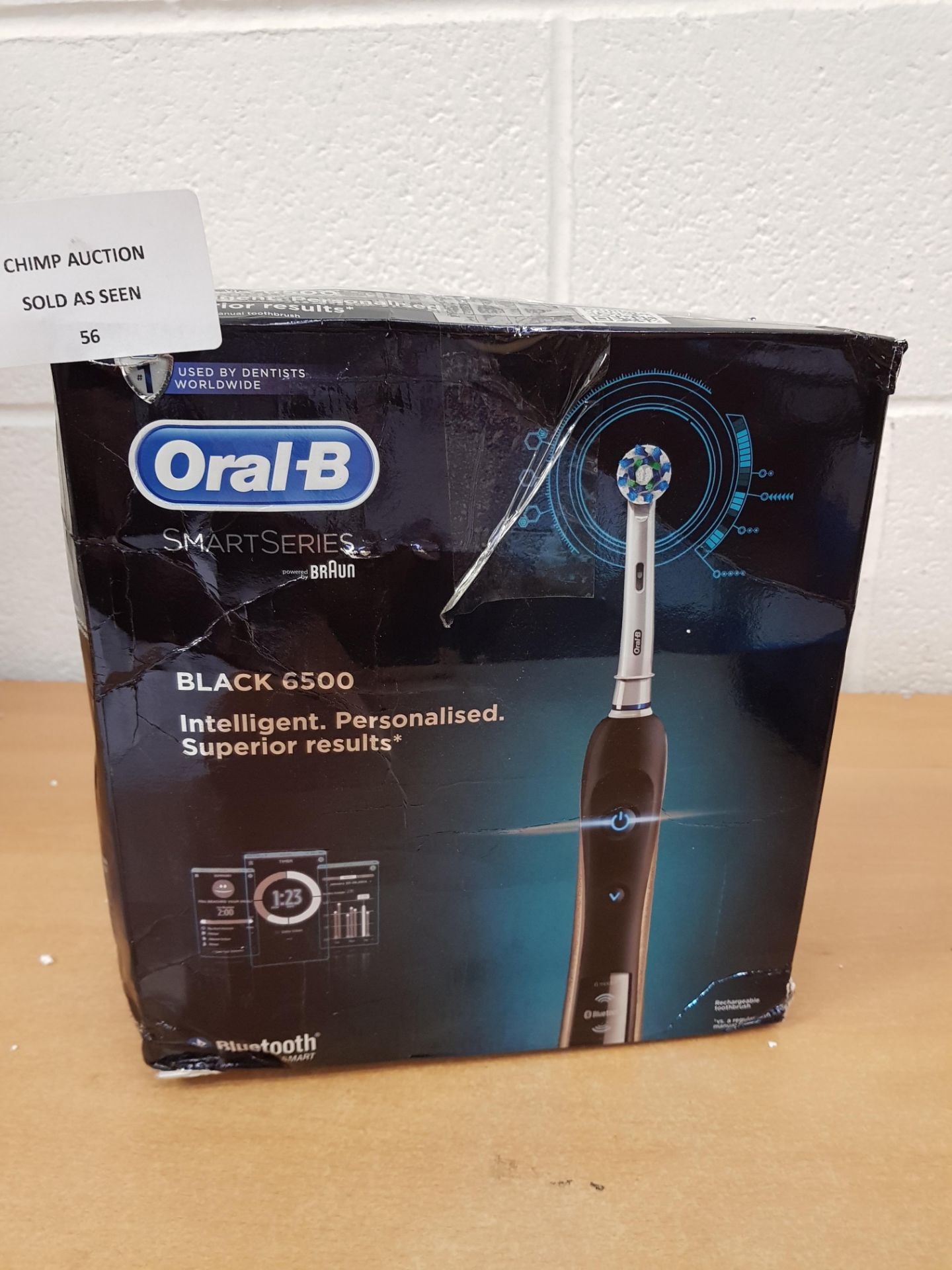 Oral-B SmartSeries Black 6500 Bluetooth toothbrush RRP £229.99