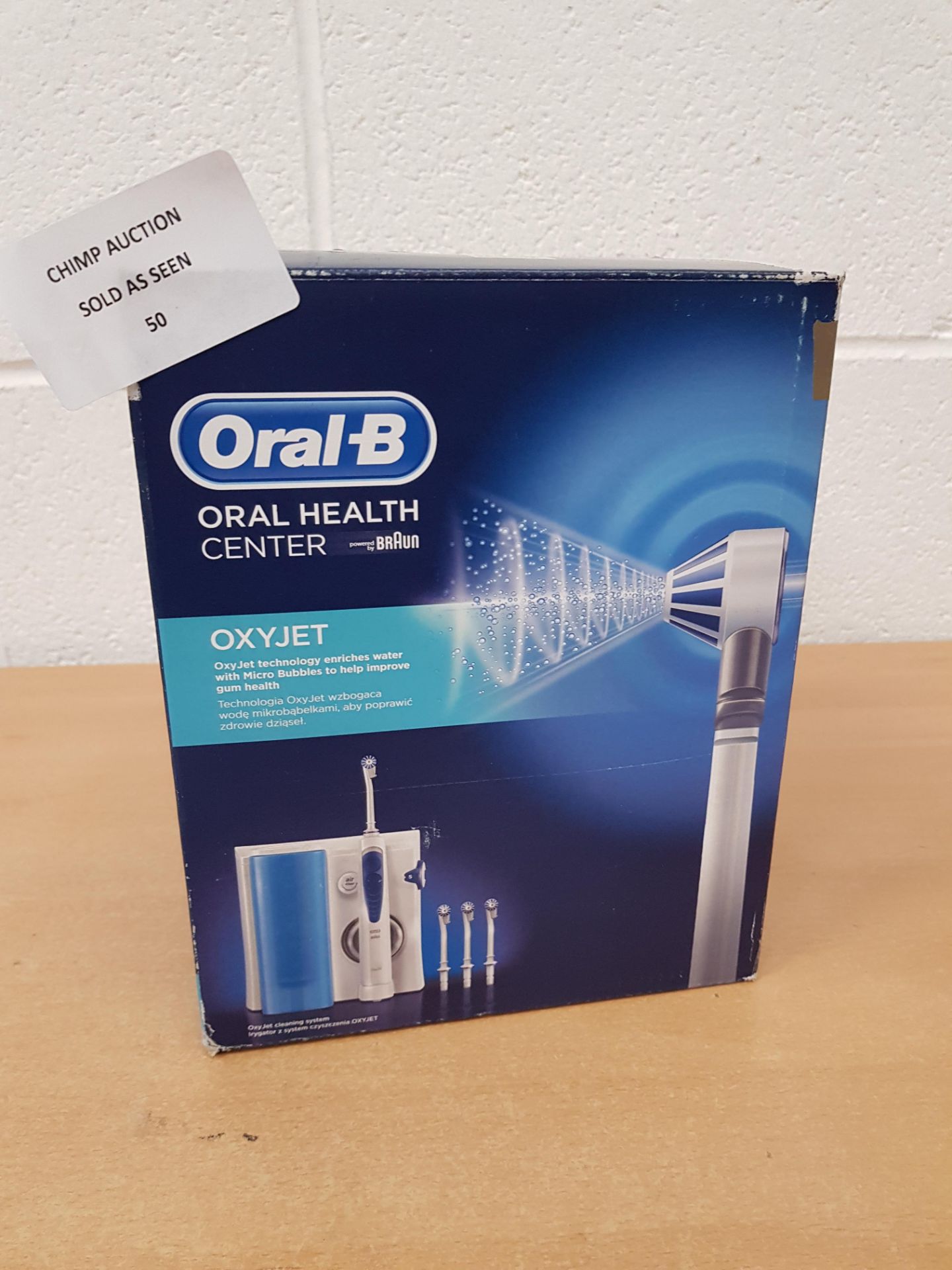 Oral-B Oral Health Oxyjet Cleaning System RRP £79.99