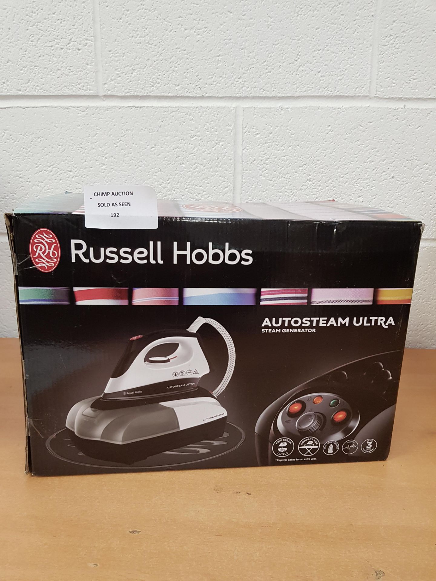 Russell Hobbs 22191 Auto Ultra Steam Generator RRP £109.99