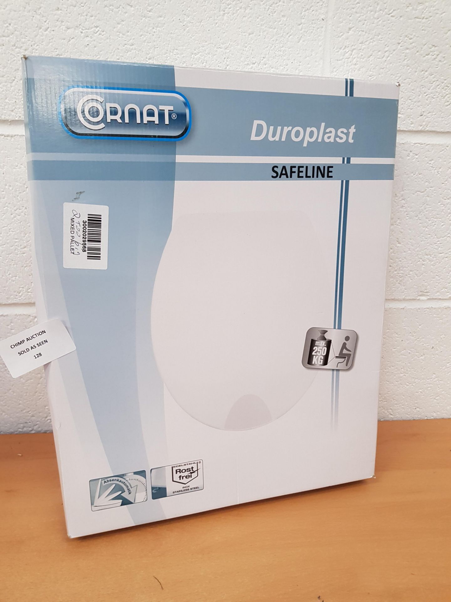 Cornat Safe Line Duroplast Toilet Seat with Slow-Close RRP £129.99