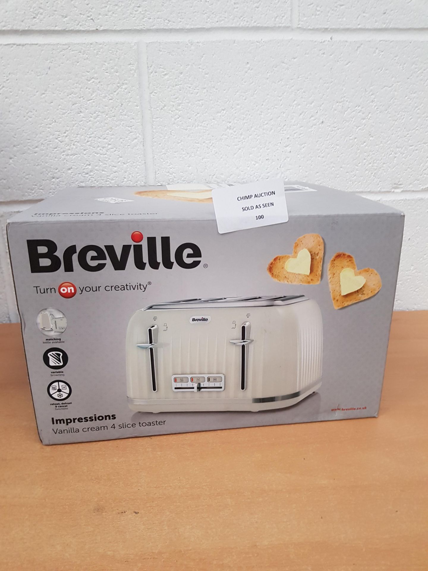 Breville Impressions 4 slice Toaster