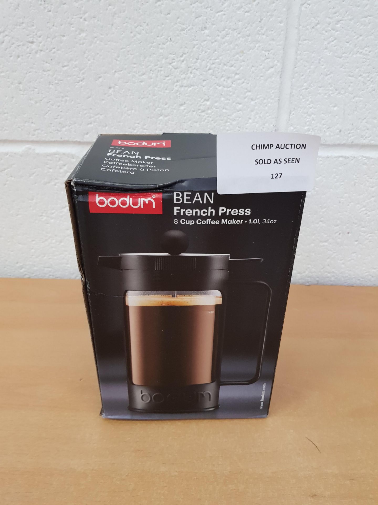 Bodum Bean French Press 8 Cup coffee maker