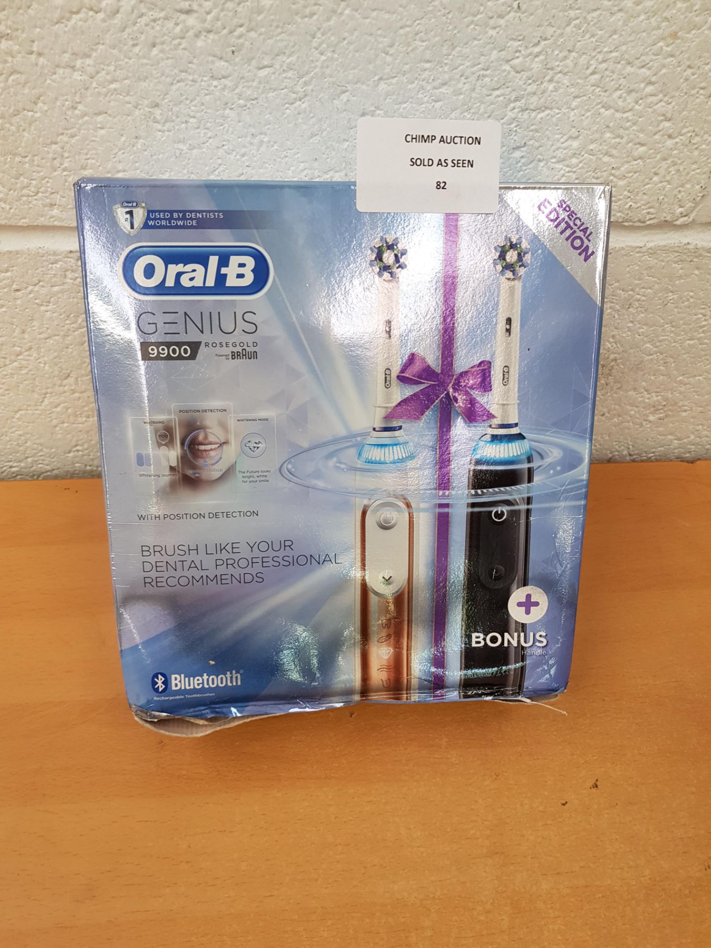 Oral-B Genius 9900 Smart Bluetooth Twin Edition toothbrush RRP £279.99