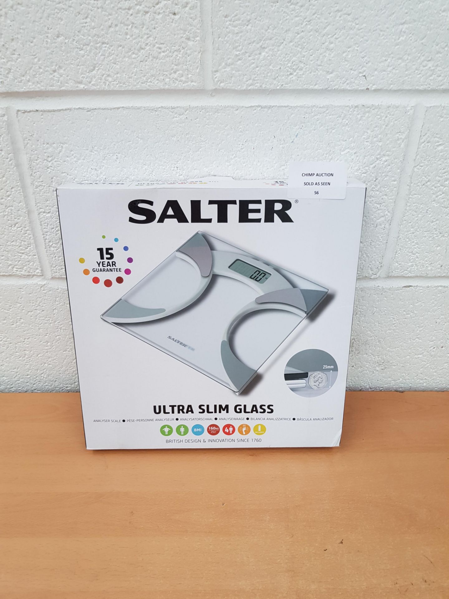 Salter Ultra Slim Glass Scale