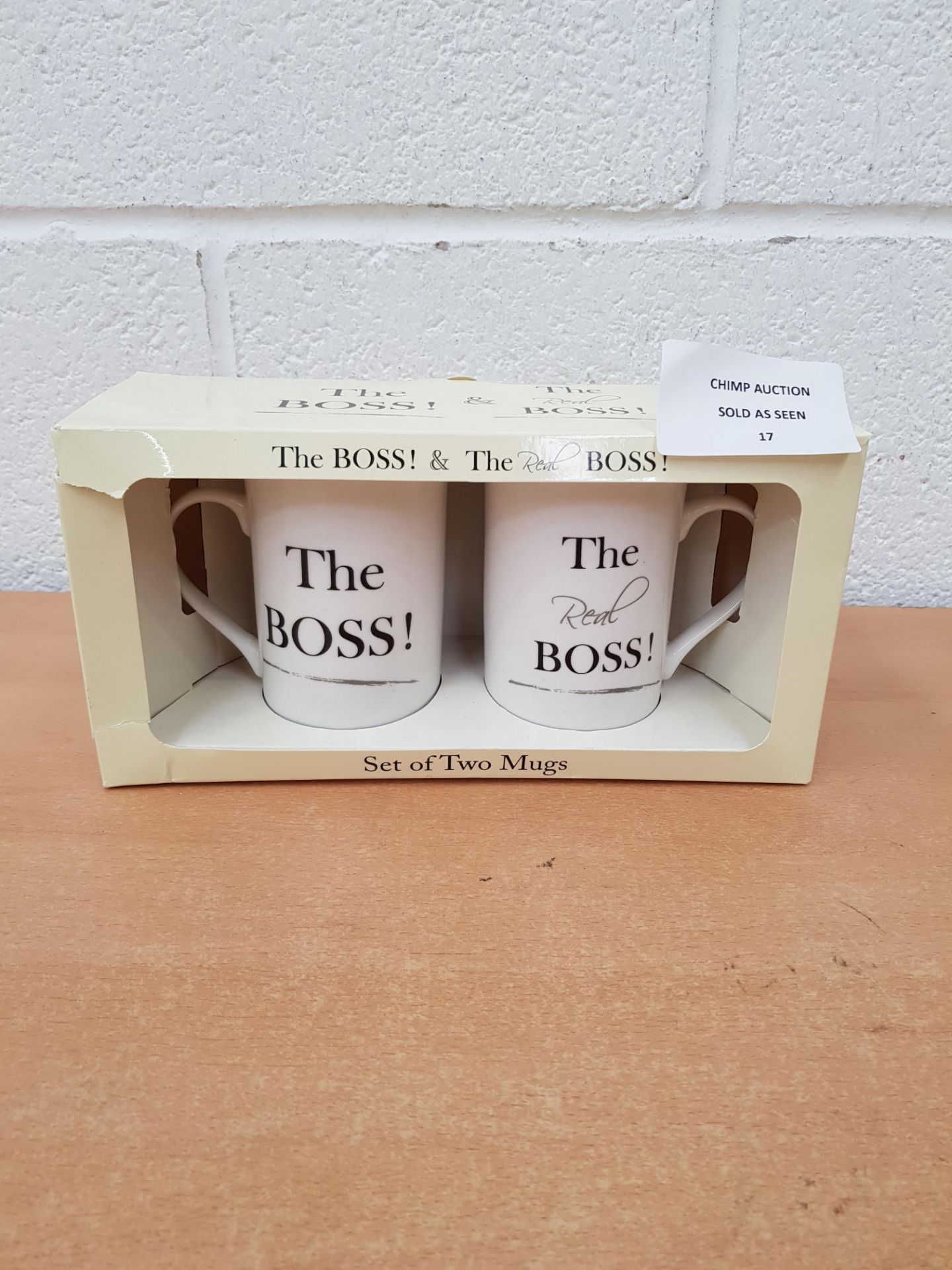 The Boss Set Two Mugs