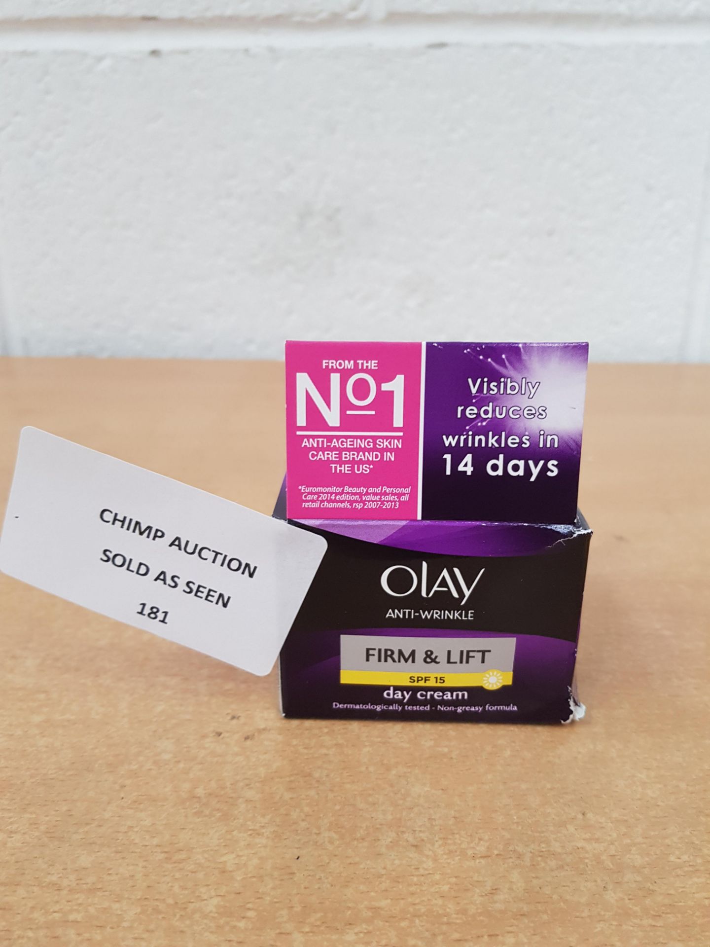 NEW Olay Anti-Wrinkle Firm and Lift SPF 15 Anti-Ageing Day Cream 50 ml