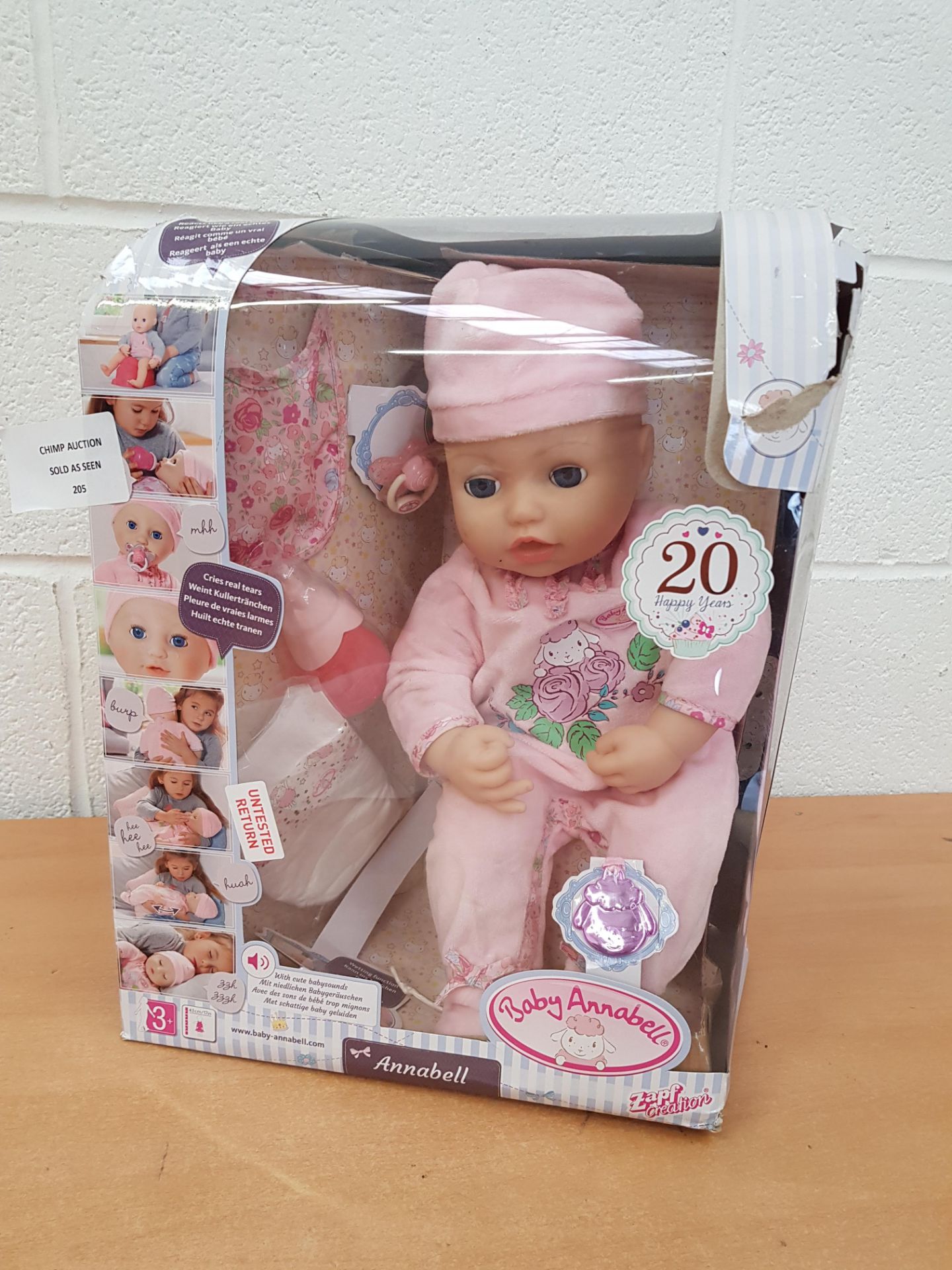 Baby Annabell interactive Doll