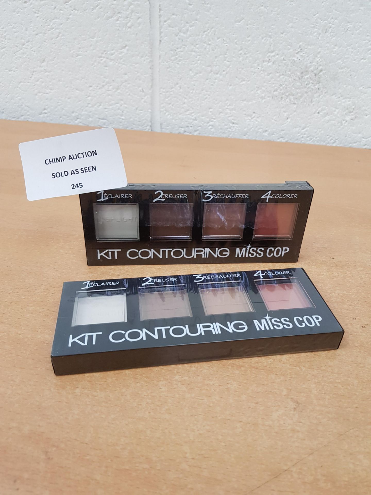 2x Brand new Miss COP Kit contouring make up set