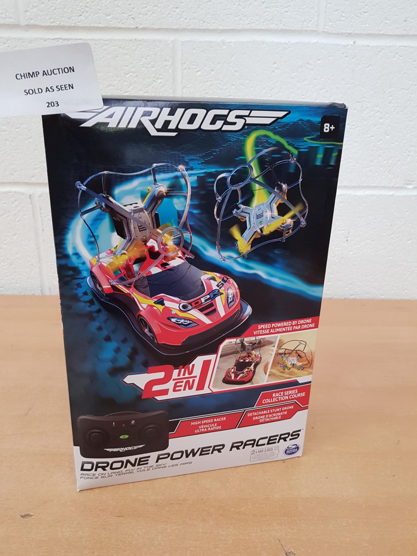 Air Hogs Remote controlled Drone Power Racers