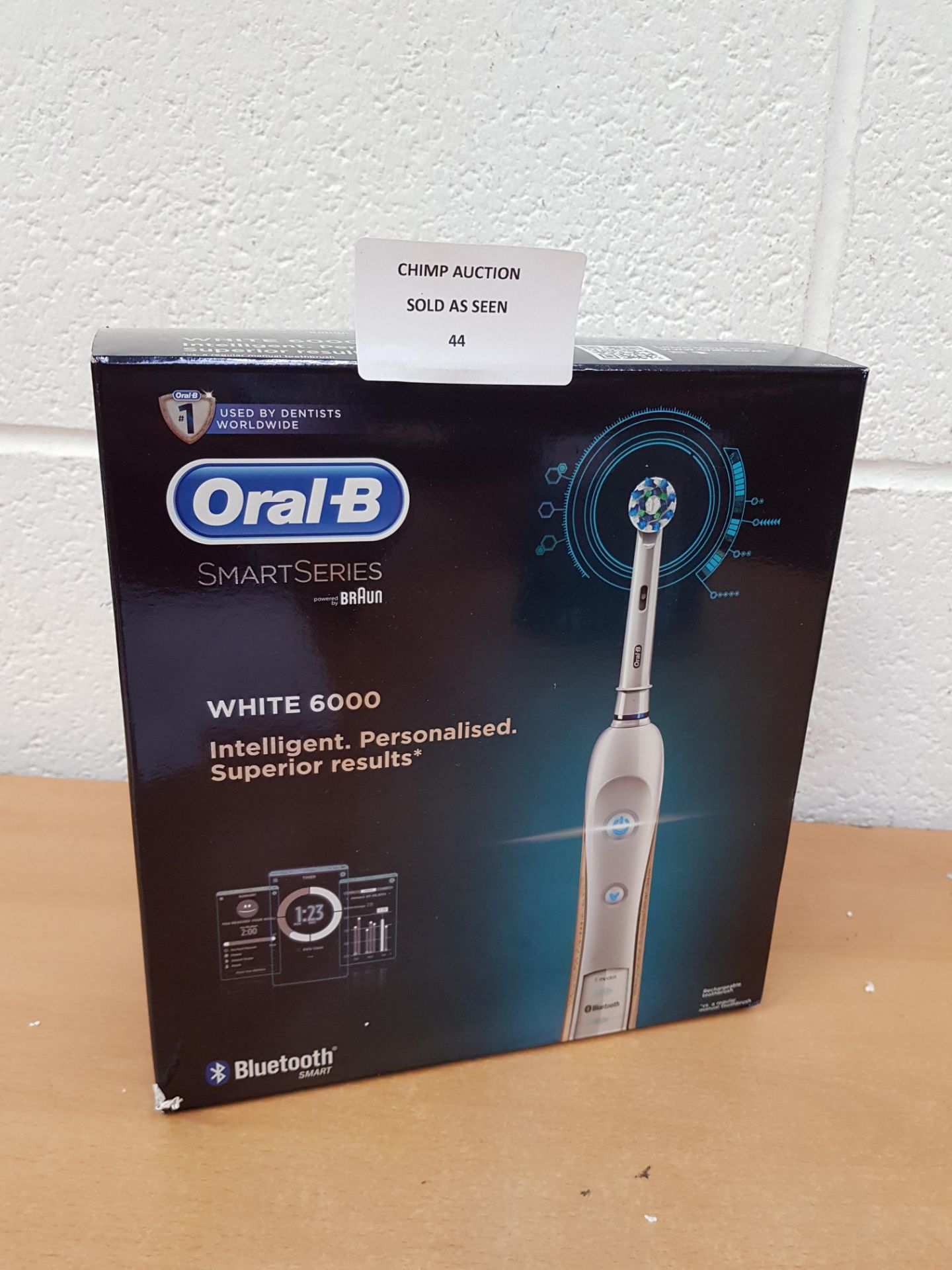 Oral -B Braun Smartseries 6000 Bluetooth electric toothbrush RRP £229.99.