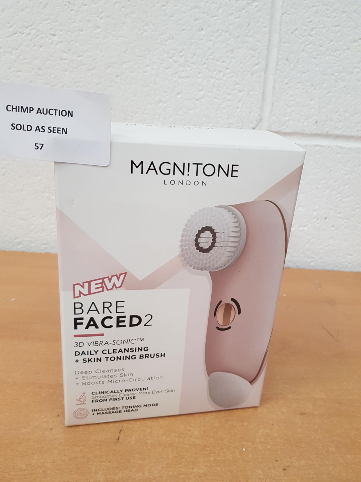 Magnitone London BareFaced 2 Vibra Sonic Cleansing Brush RRP £89.99