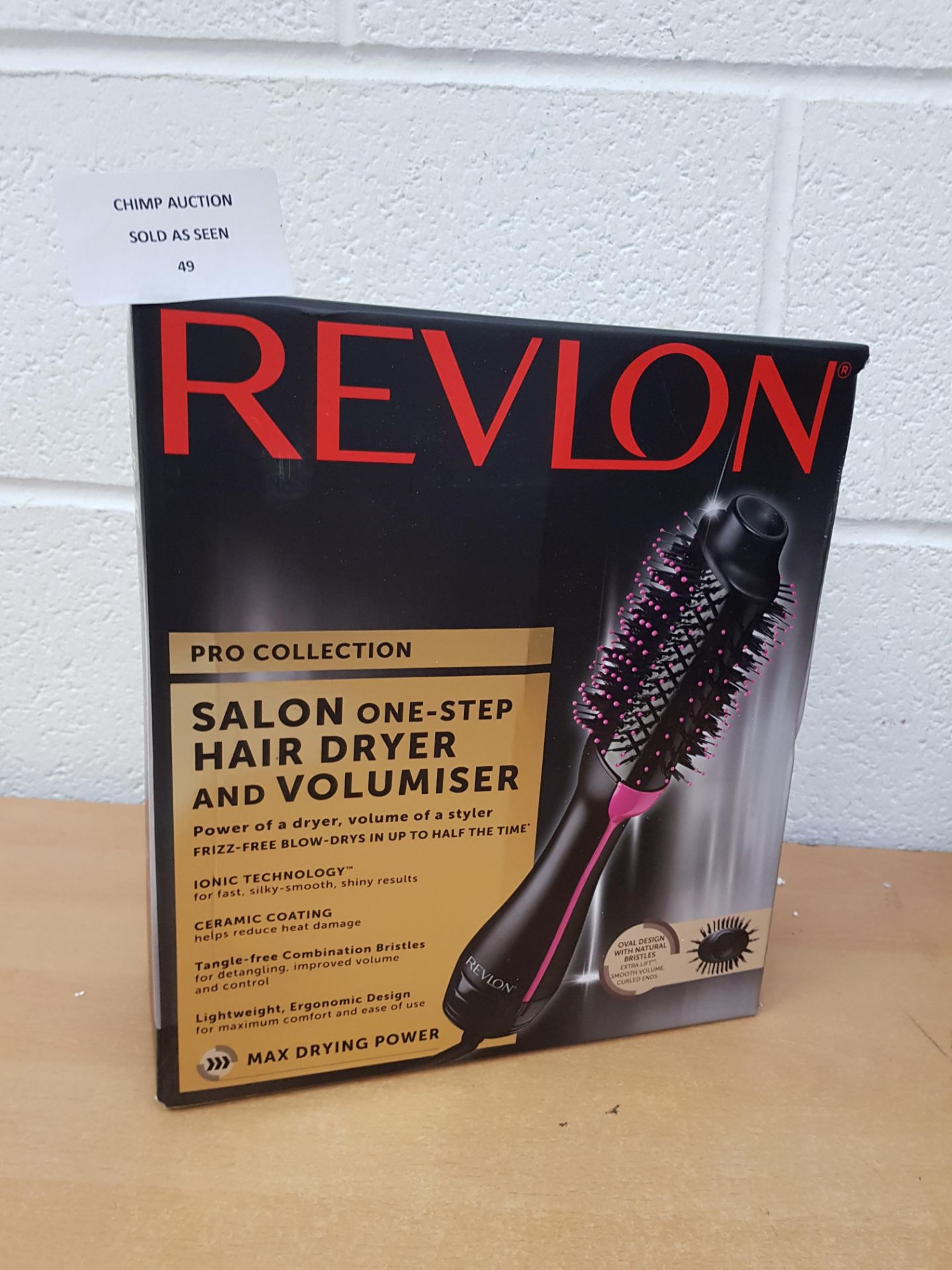 Revlon pro collection Salon One-Step Hair Dryer & Volumiser RRP £129.99.